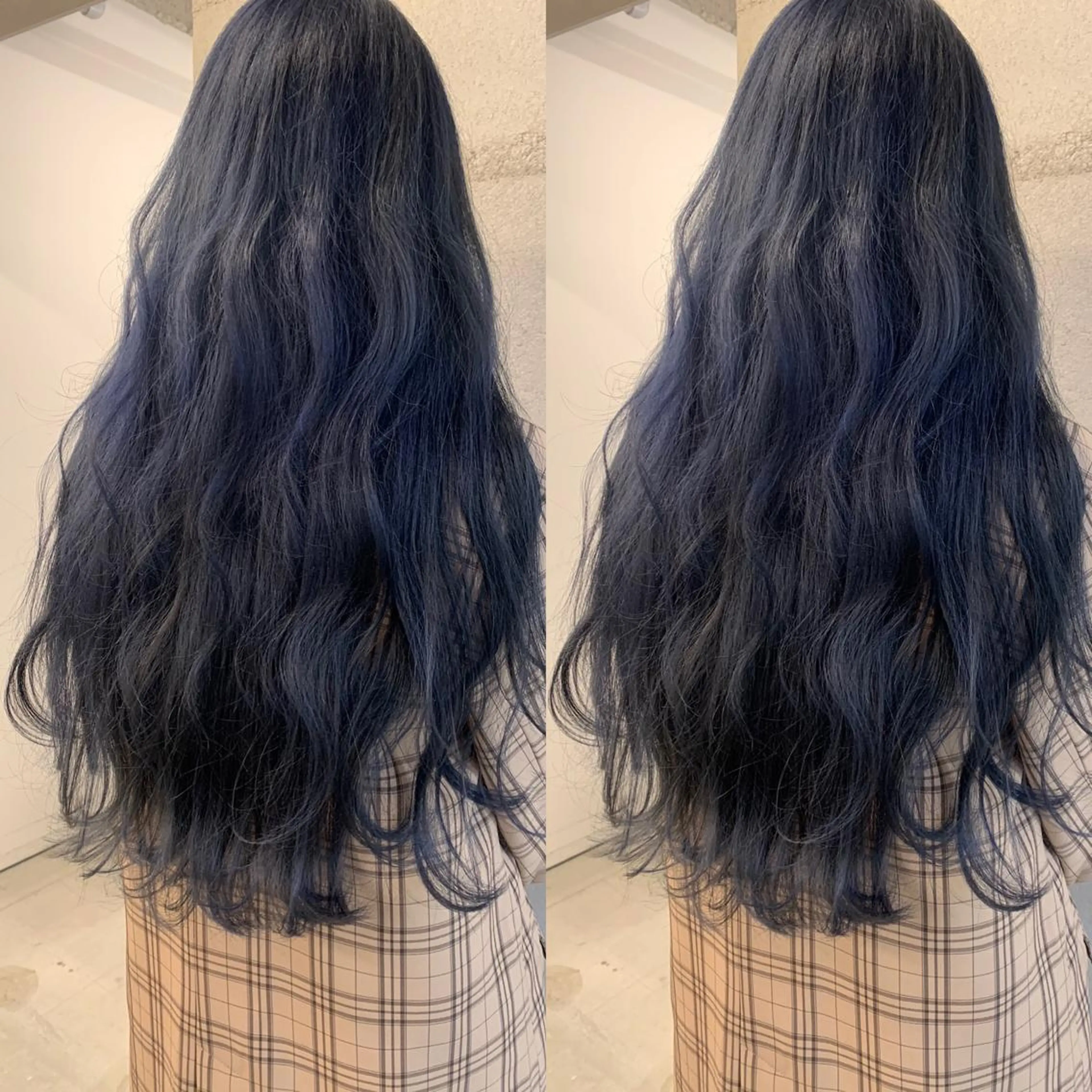 ロング カラー 透明感/オリーブ/ グレージュ/YUKAのヘアスタイル