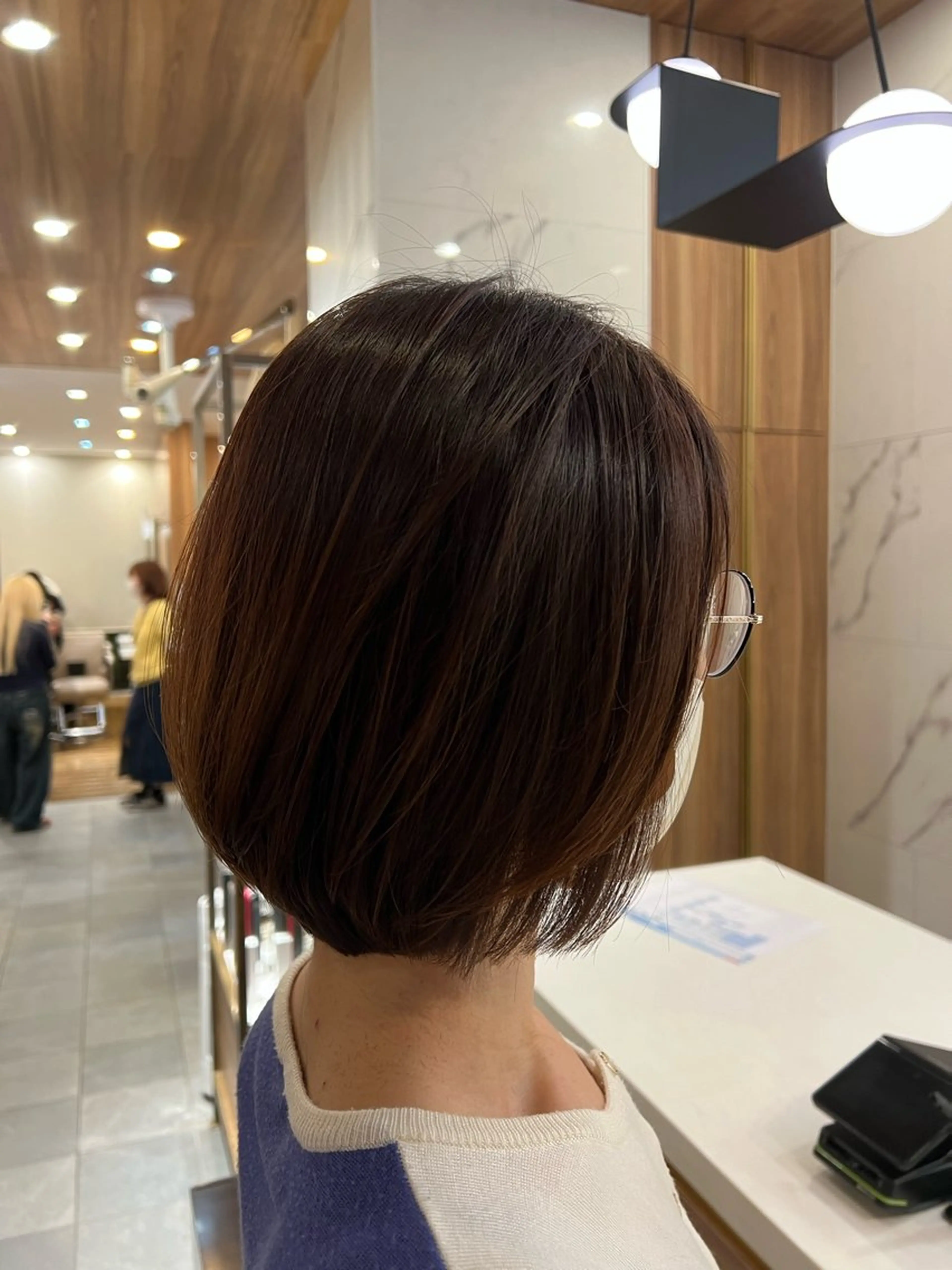 ショート ボブ 村中 逸紀のヘアスタイル