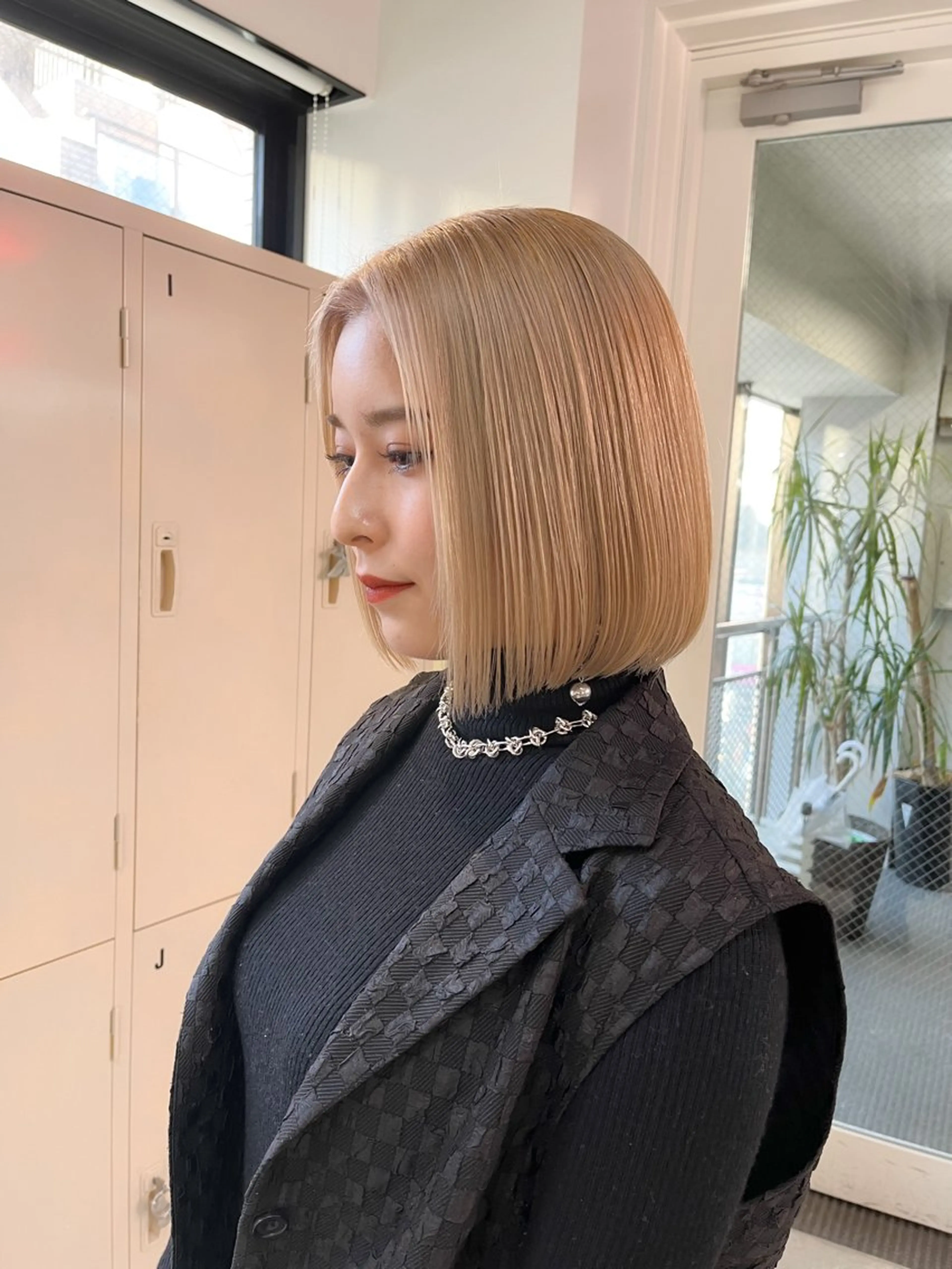 ショート カラー 🐝ハイトーン× レイヤーボブ/牧原のヘアスタイル