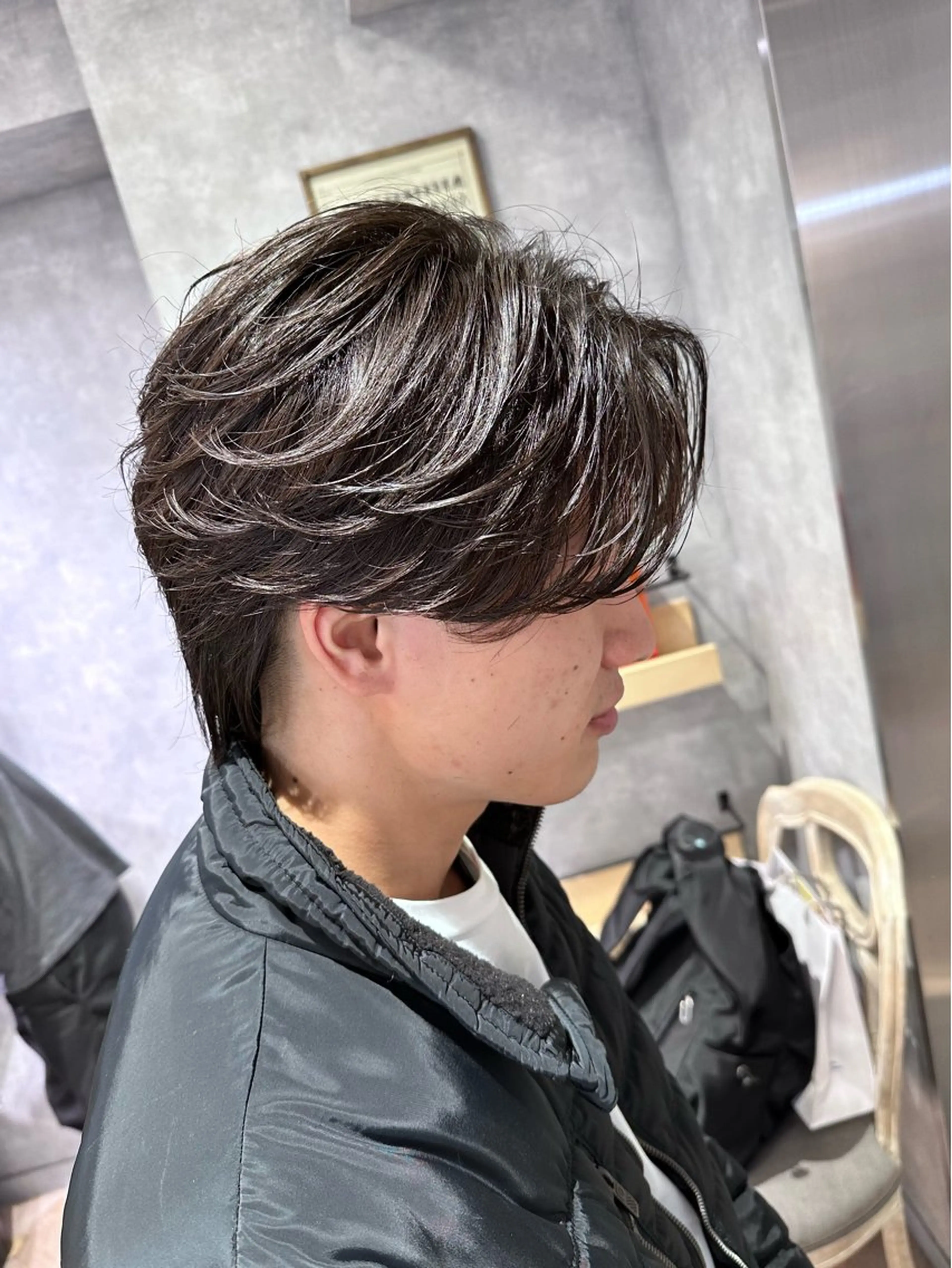 【ミニモ限定割引】10時30分​〜​19時限定 カット＋ニュアンスパーマorスペインカールの写真