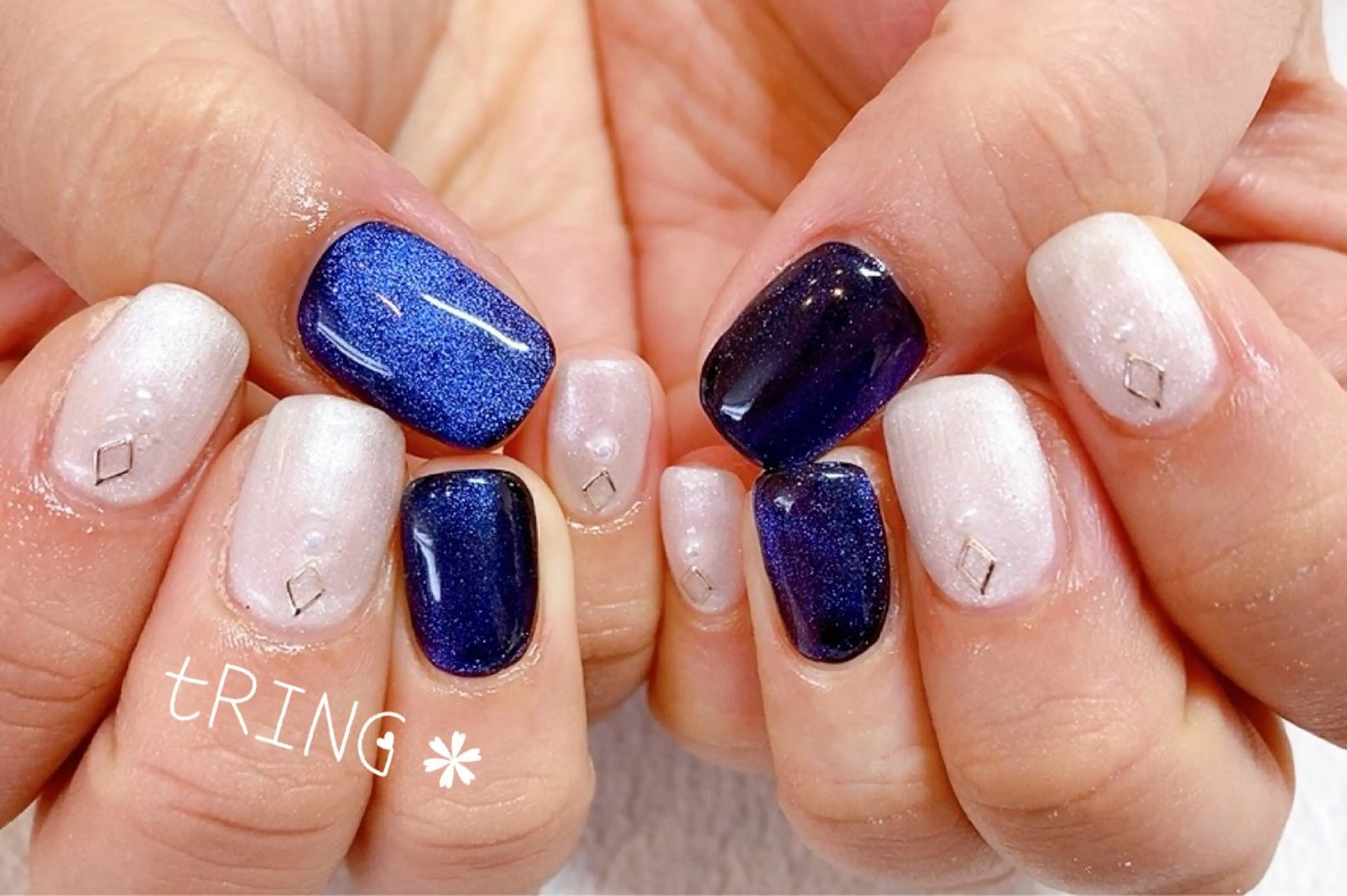ネイル ハンドネイル tRING* しいの木台のネイルデザイン