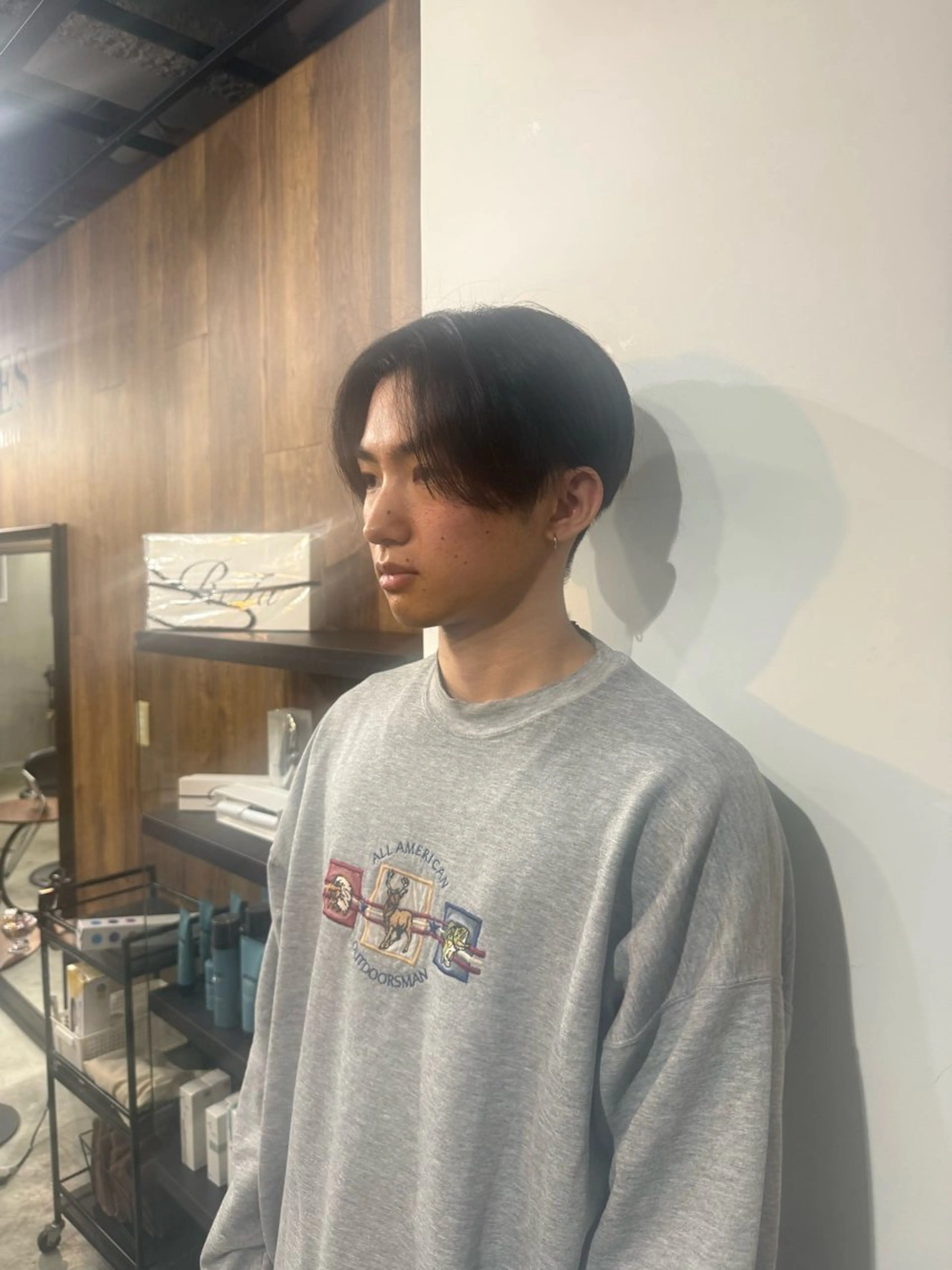 メンズ カット ヘアカラー 篠田 舞のヘアスタイル