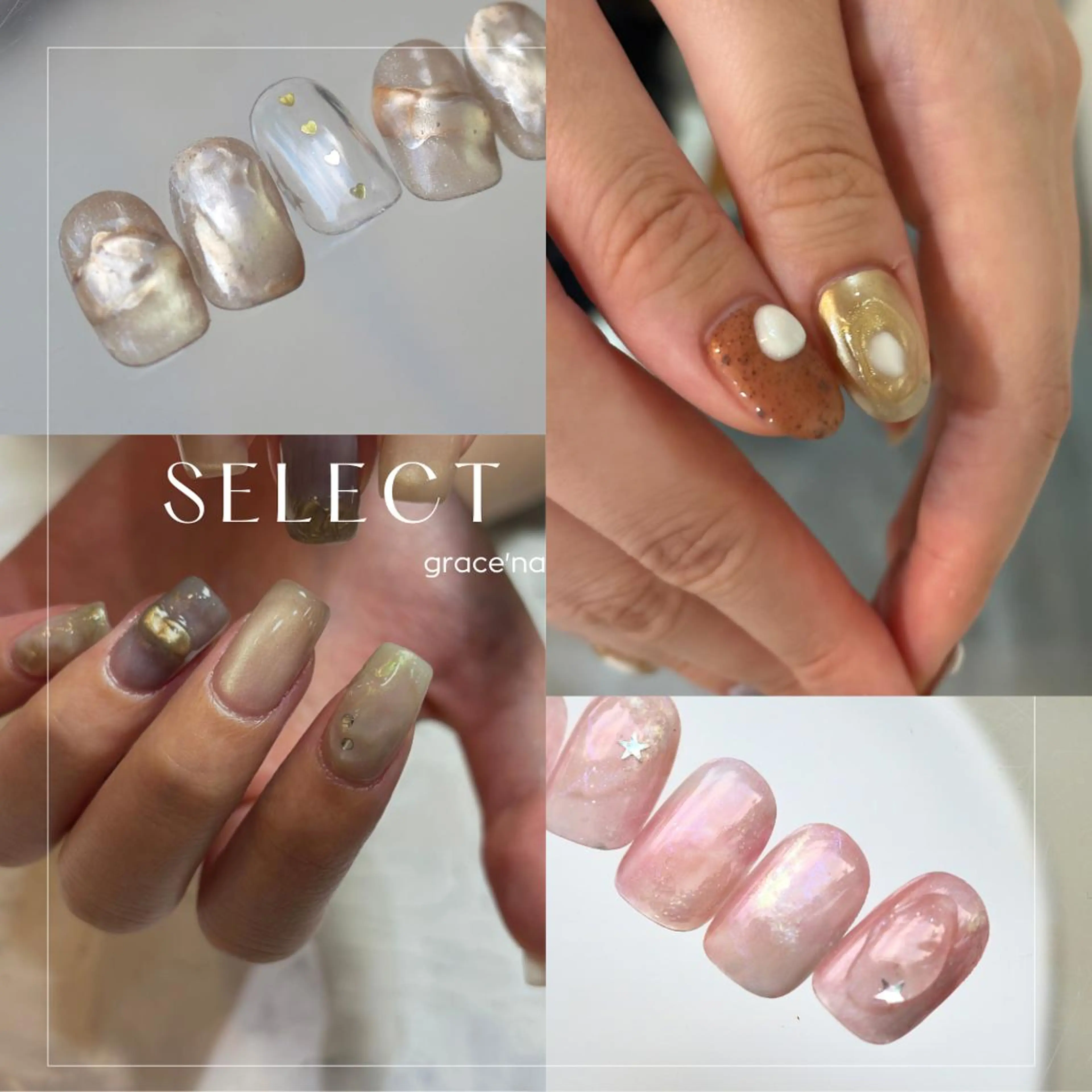 ネイル 大阪/堀江ニュアンス NANAのネイルデザイン