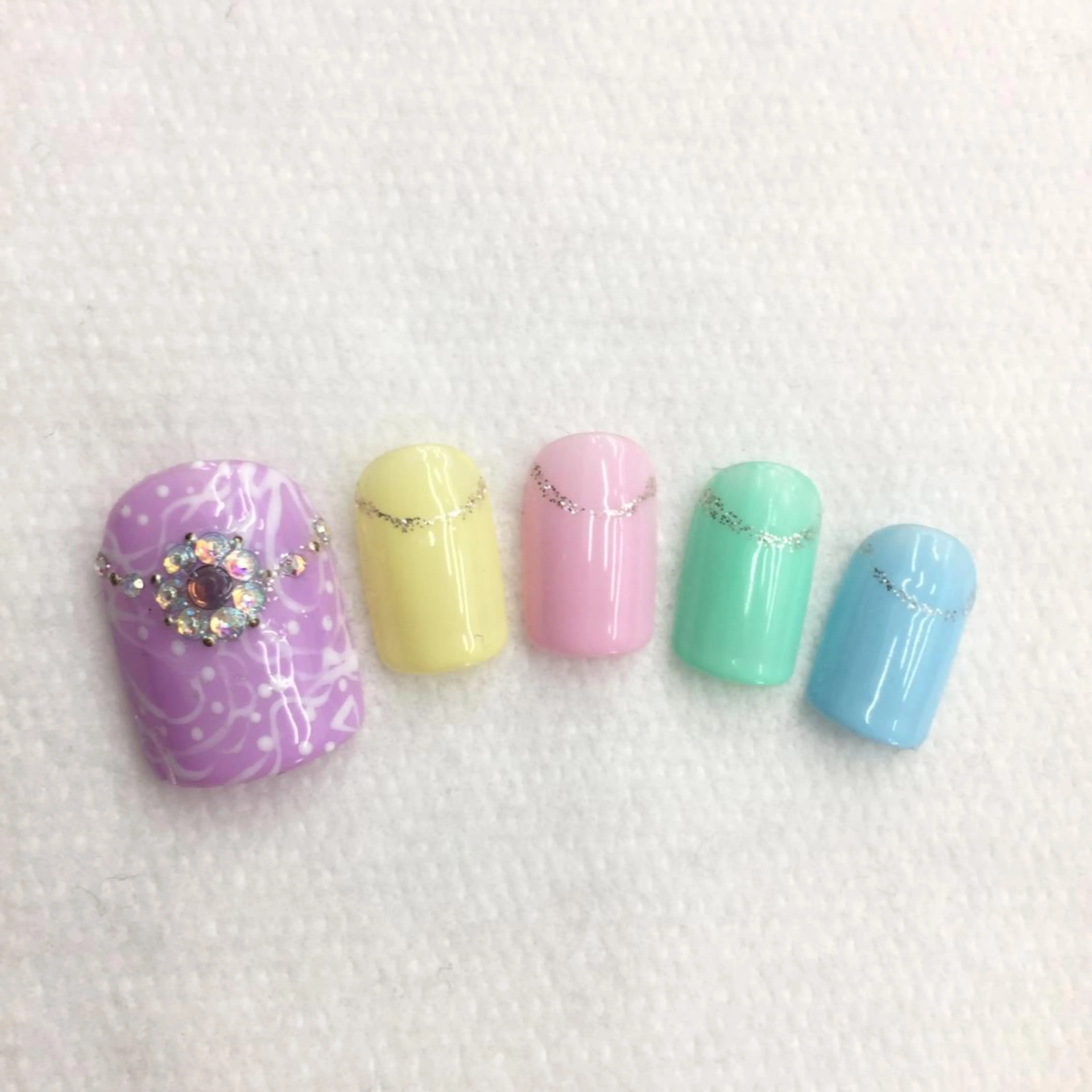 ネイル フットネイル miel nailのネイルデザイン