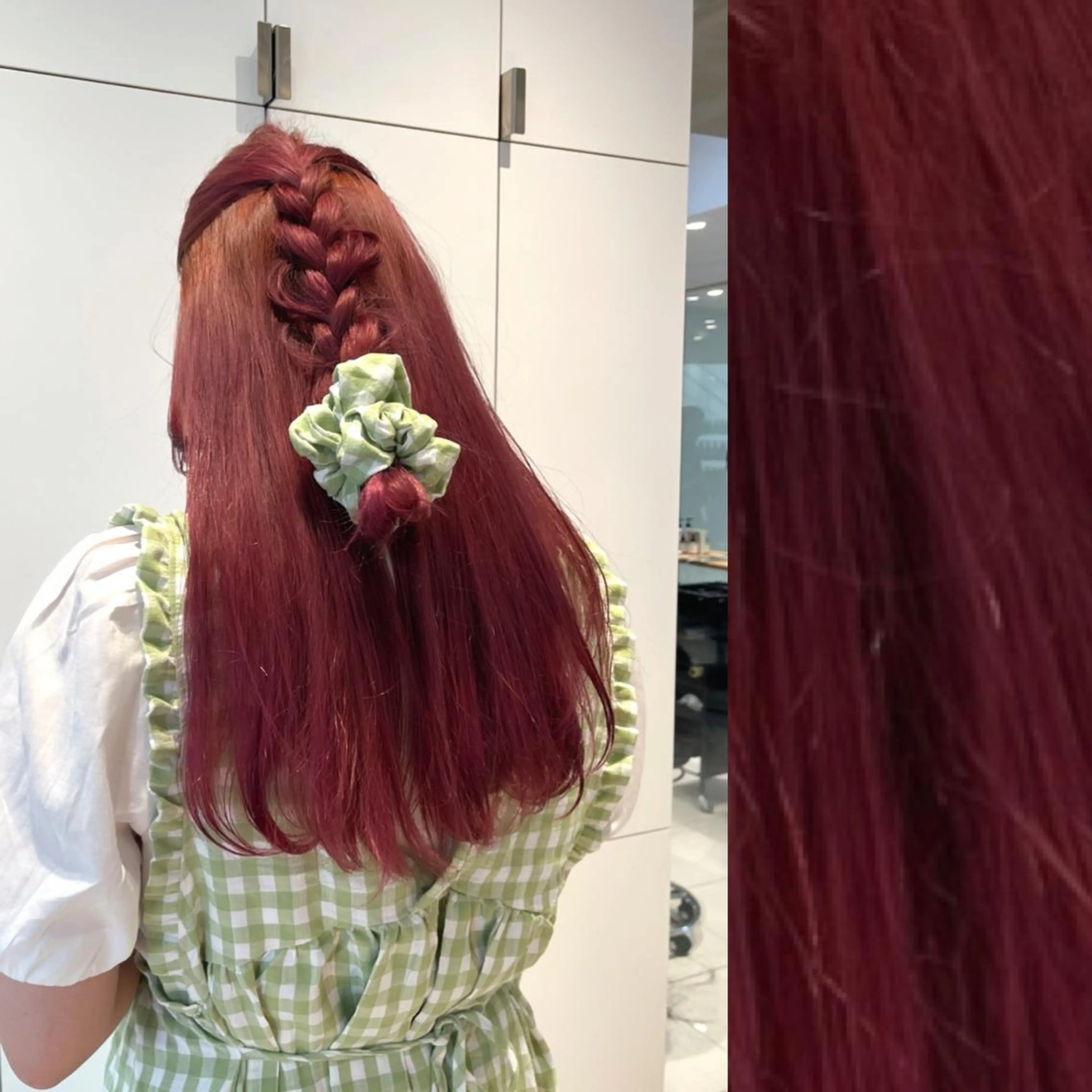 ロング カラー ヘアアレンジ ベージュカラー ブリーチ ブラウンカラー ケアブリーチ カシス stylist ◎RUKI.のヘアスタイル