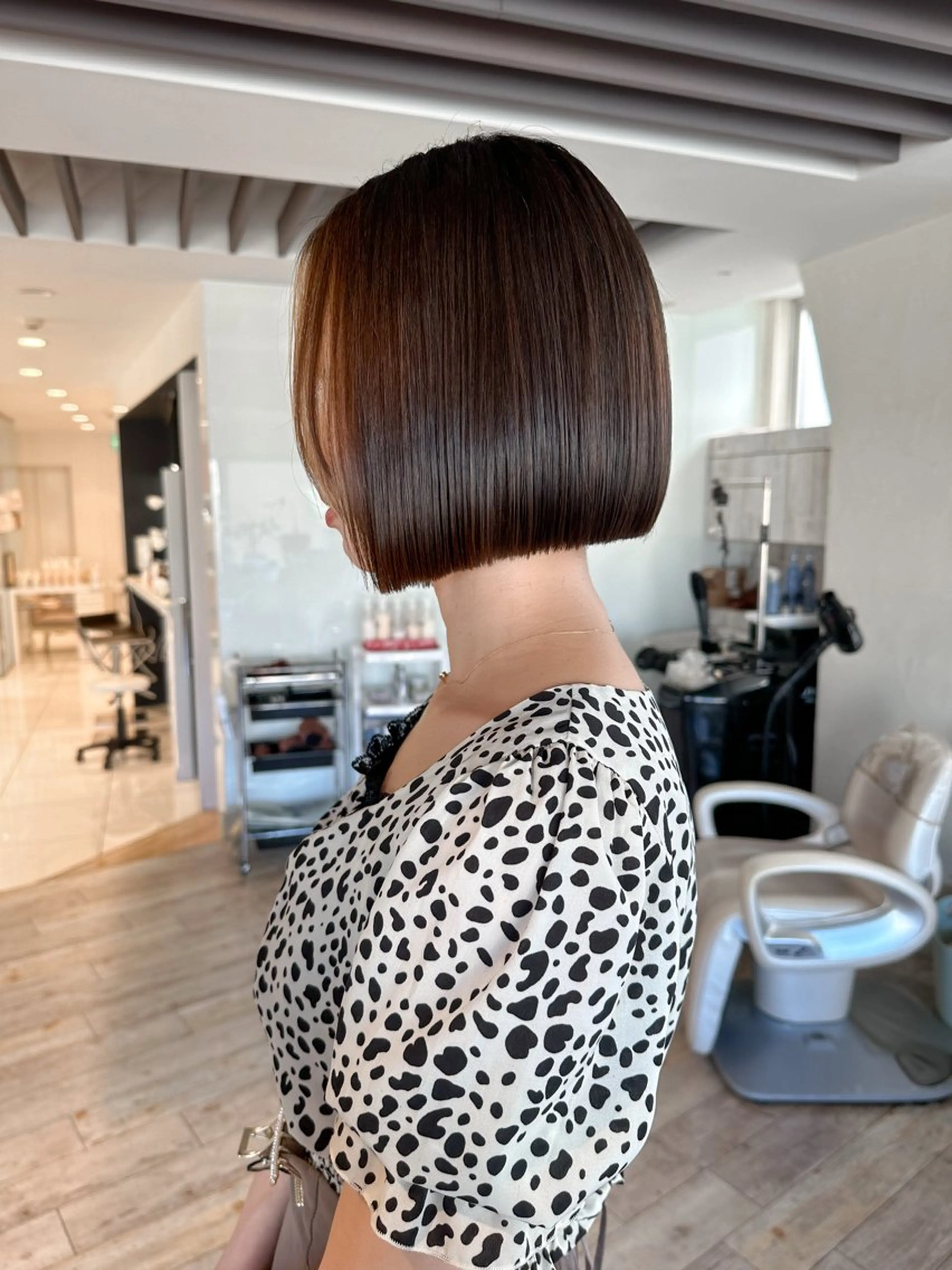 カット+カラー+ケラスターゼトリートメントの写真