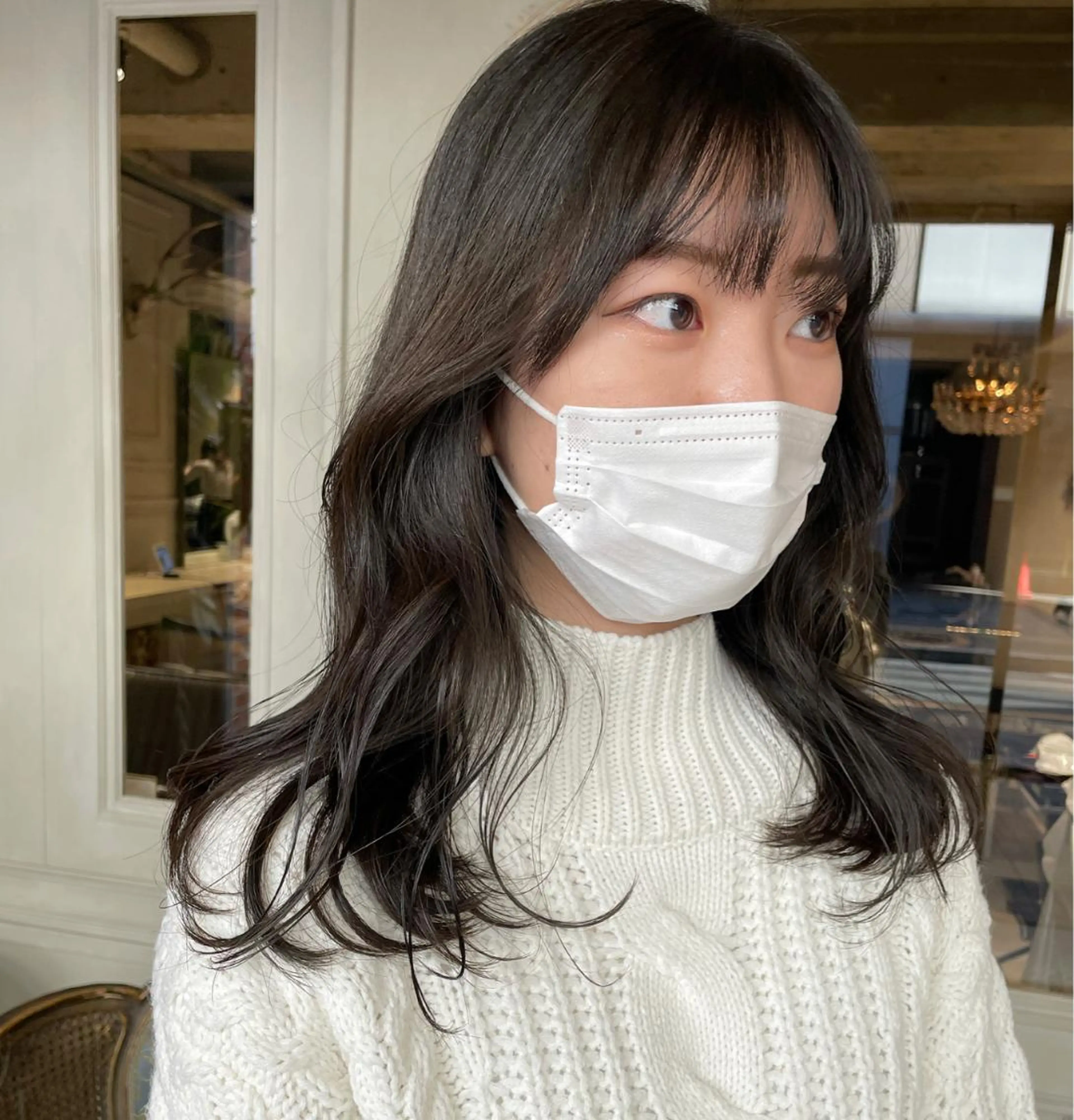 ロング 原 菜帆のヘアスタイル