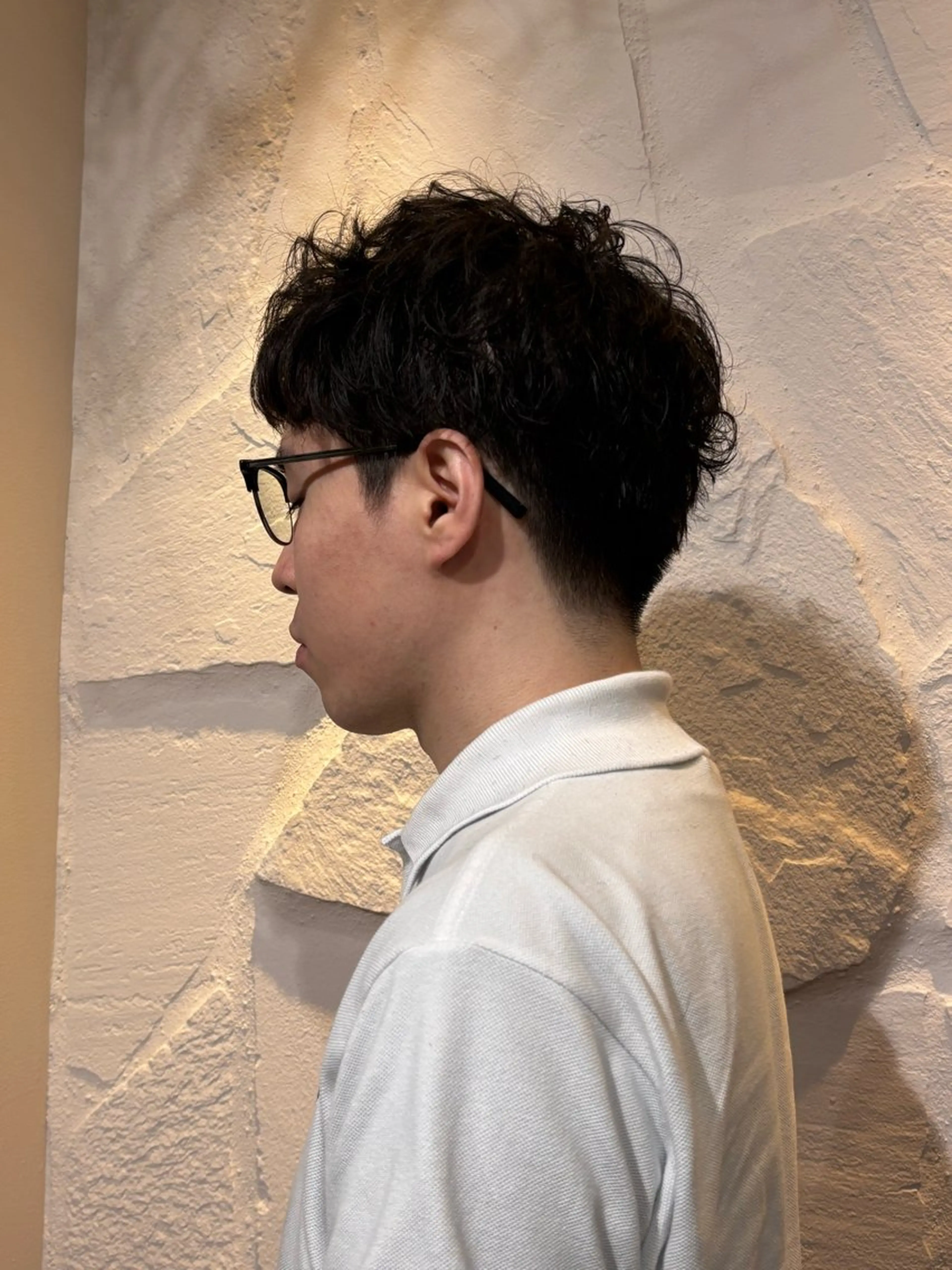 パーマ メンズ 表参道/マンツーマン 施術/lucaのヘアスタイル