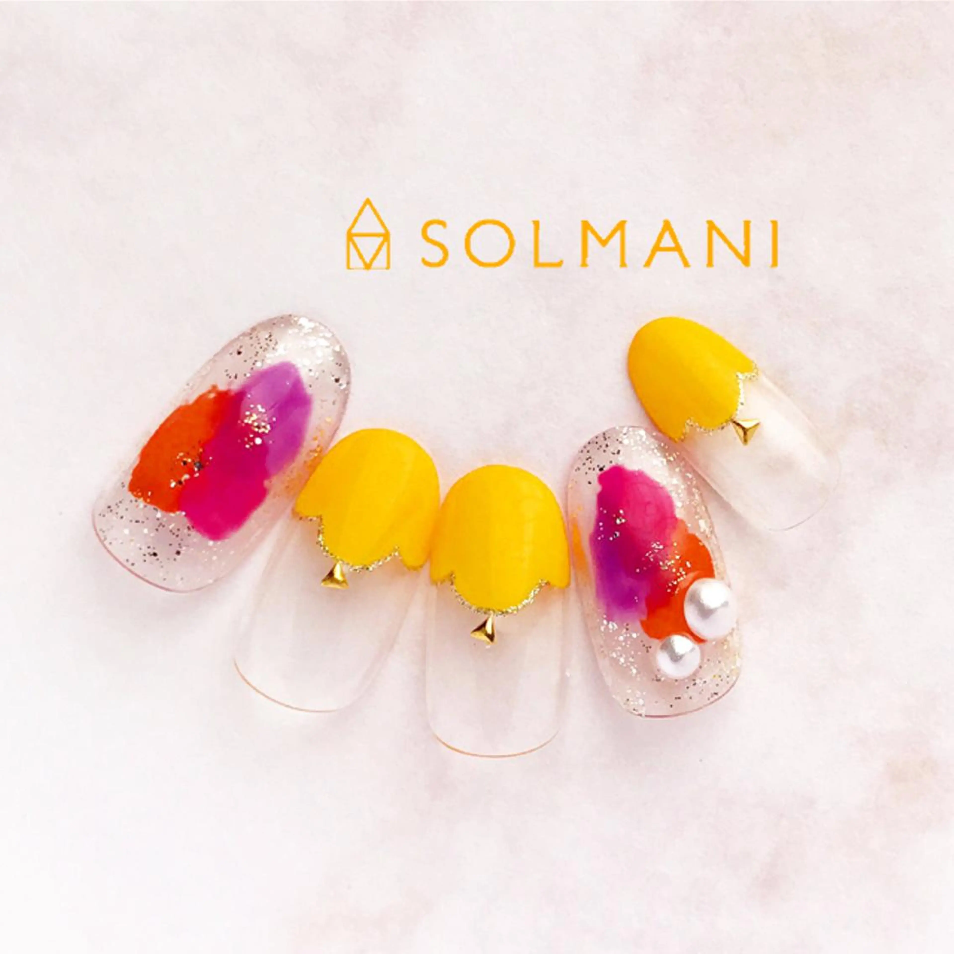 ネイル ハロウィン SOLMANI 予約担当のネイルデザイン