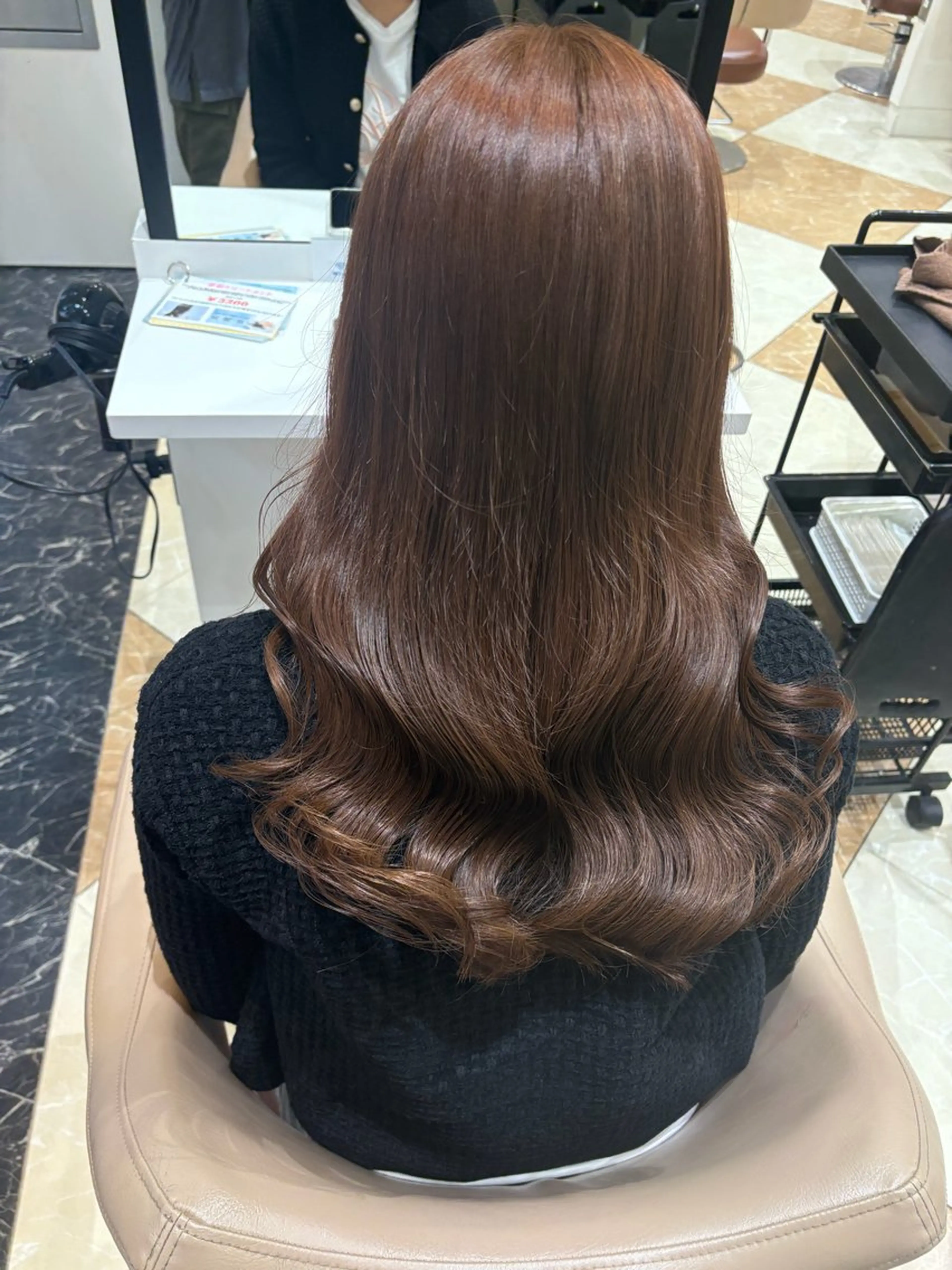 ロング 髪質改善カラー なーこ💖🌈のヘアスタイル