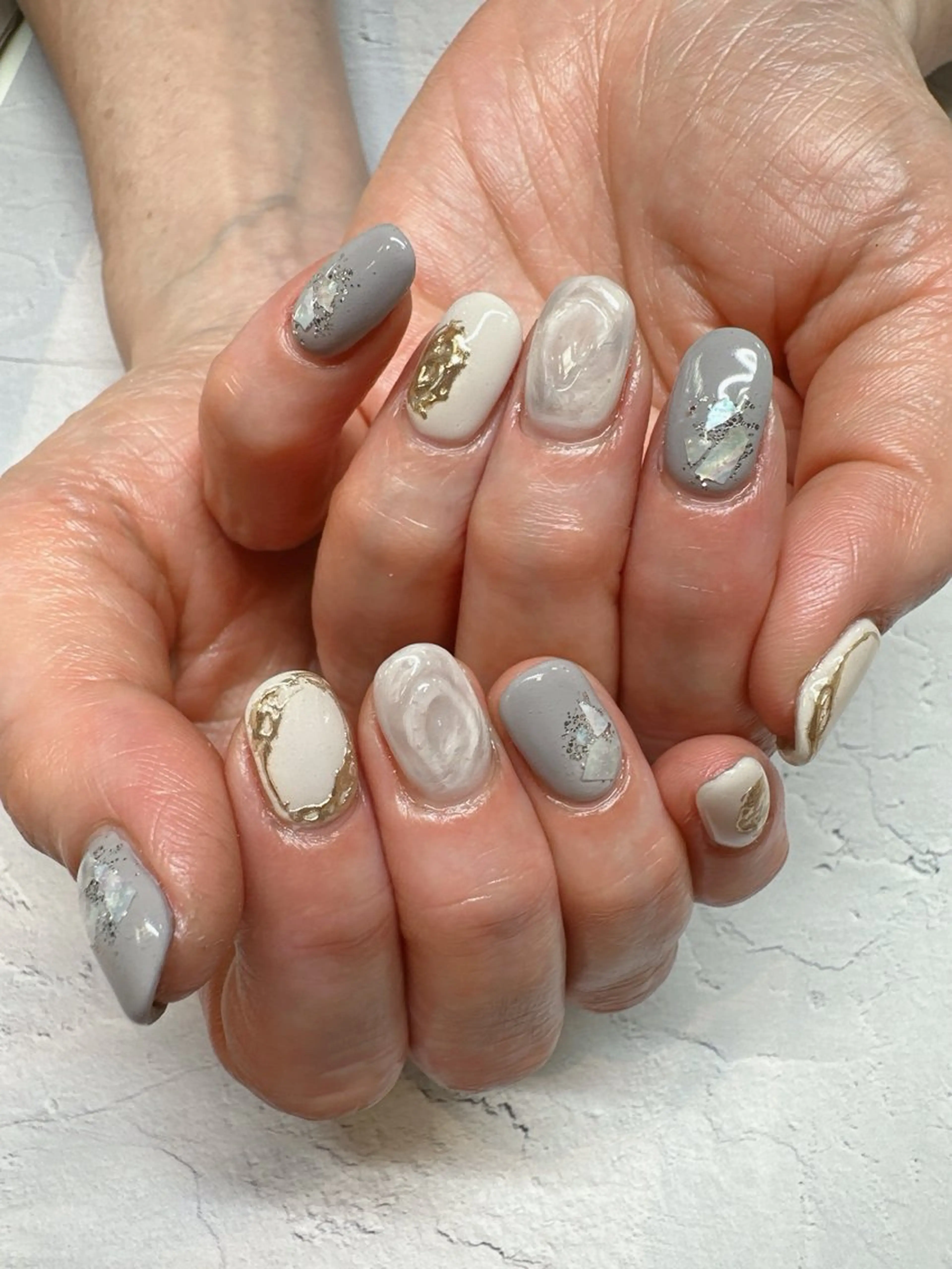 ネイル ニュアンスネイル ハンドネイル nailist SATO【銀座】のネイルデザイン