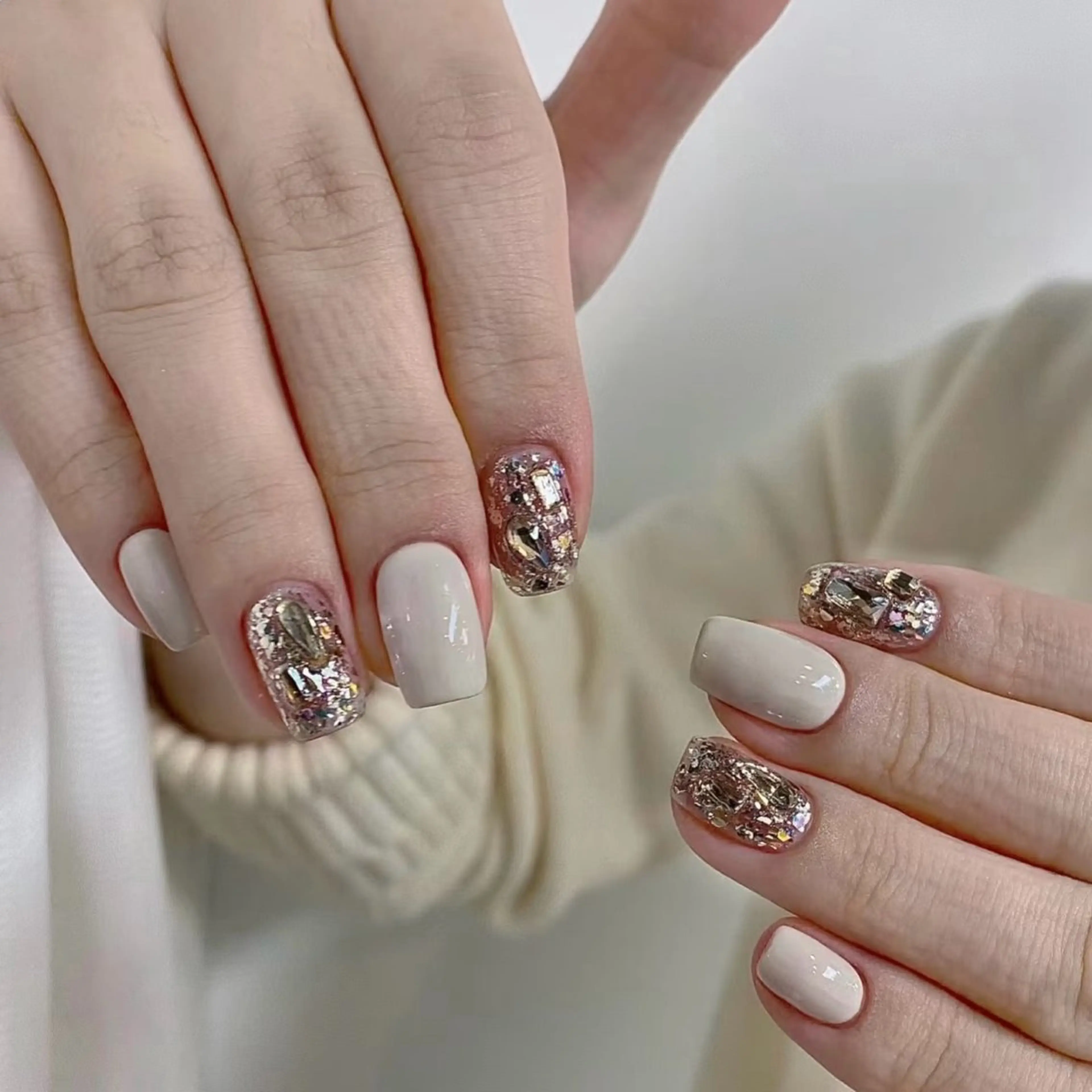 💙初回オフ無料　💙ワンカラー➕埋め尽くし2️⃣本の写真