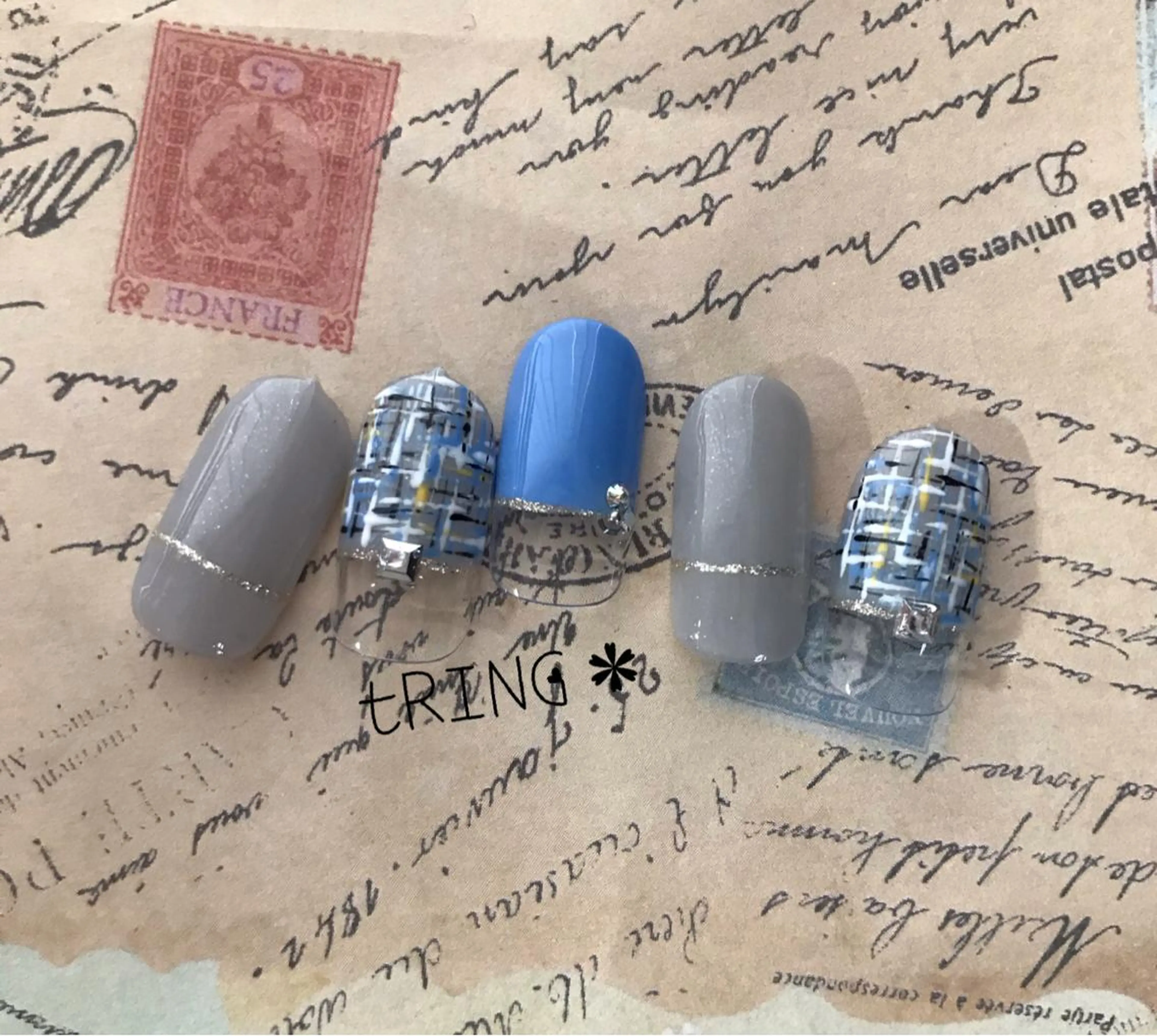 ネイル tRING＊ しいの木台のネイルデザイン