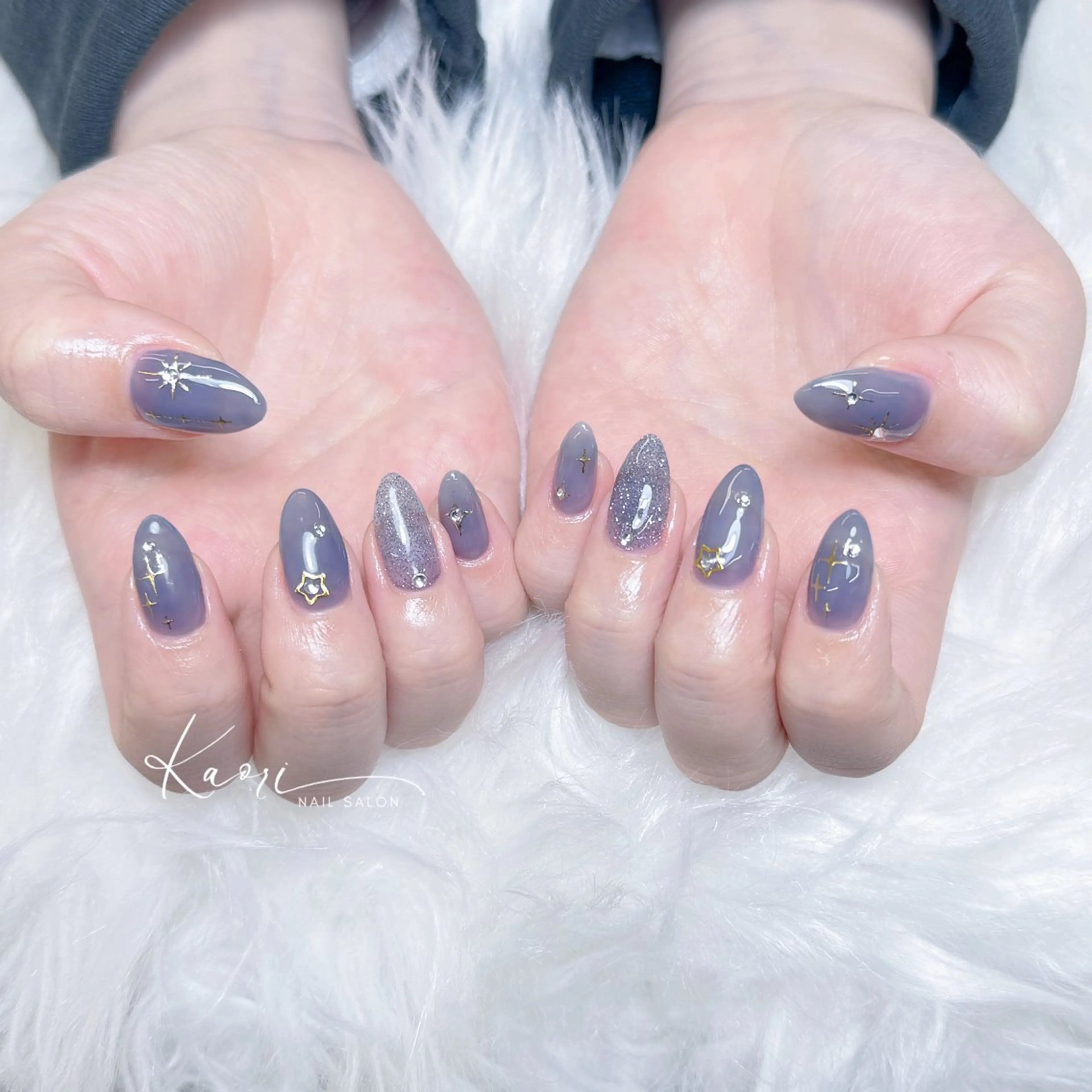 ネイル 韓国ネイル 持ち込み ニュアンスネイル ワンホンネイル ハンドネイル かおり 奏のネイルデザイン