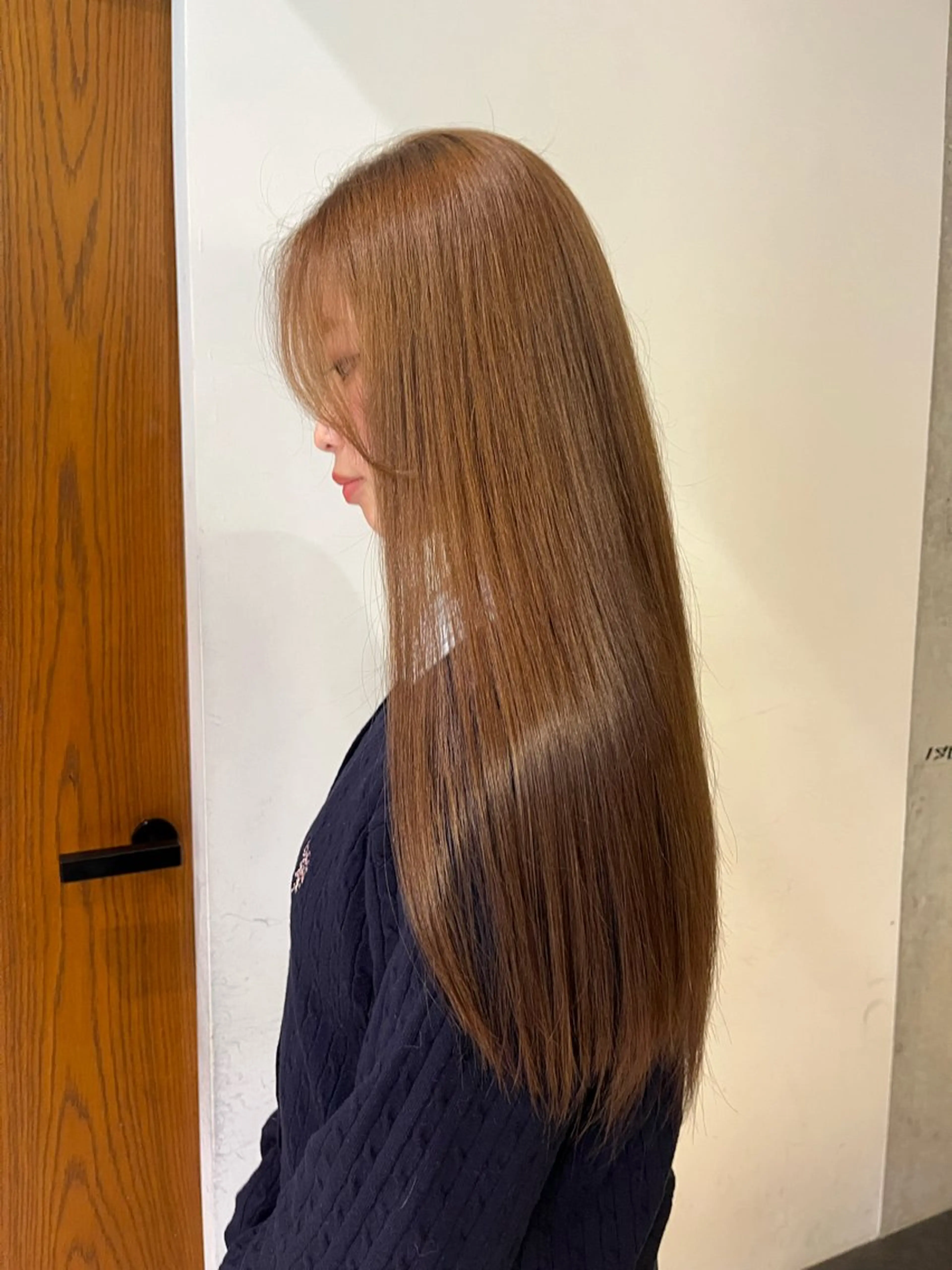 カラー ブラウンカラー ヘアカラー canvas. 歩奈のヘアスタイル