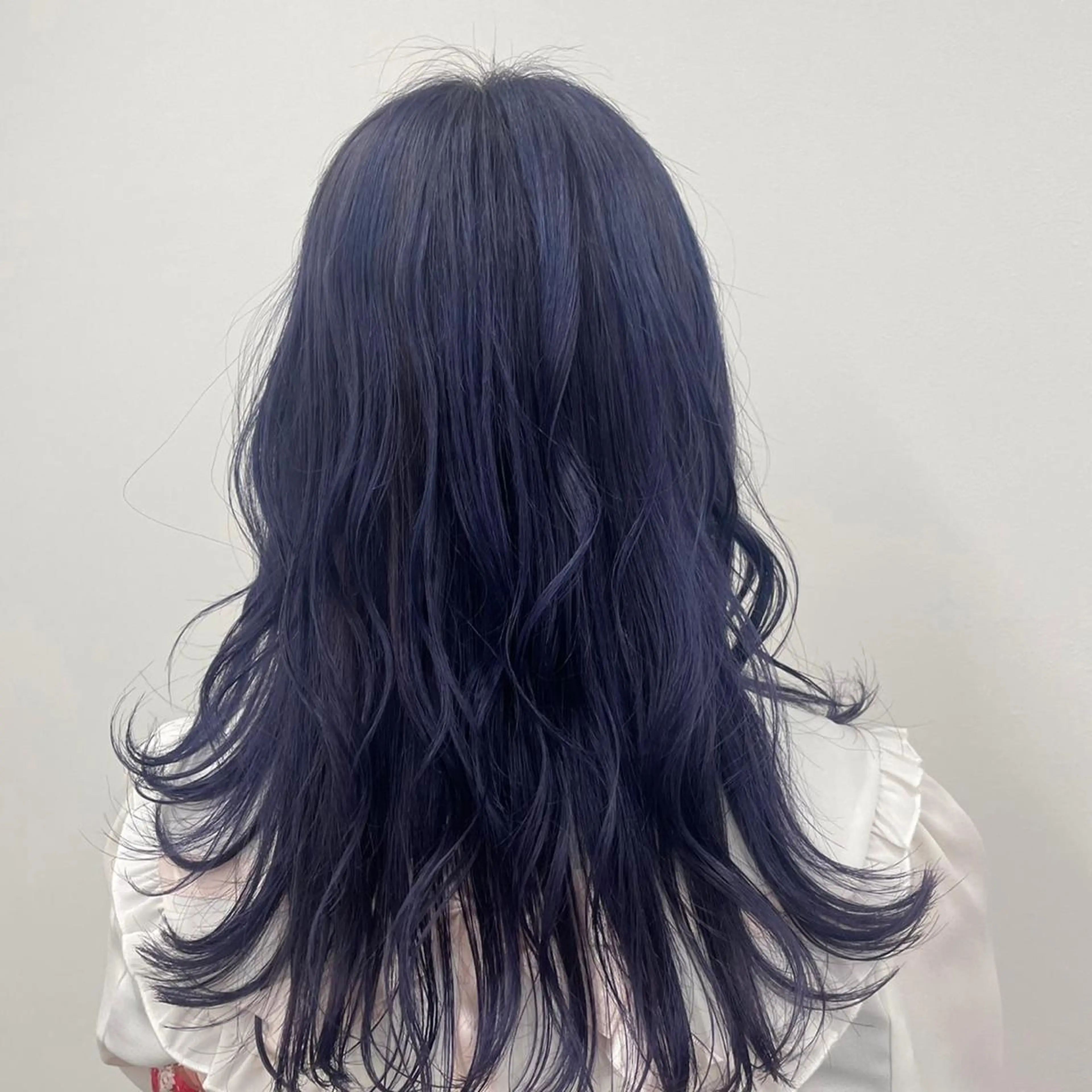 ロング 韓国風ヘア トレンドモテカラー 🩷色落ちまで可愛くのヘアスタイル