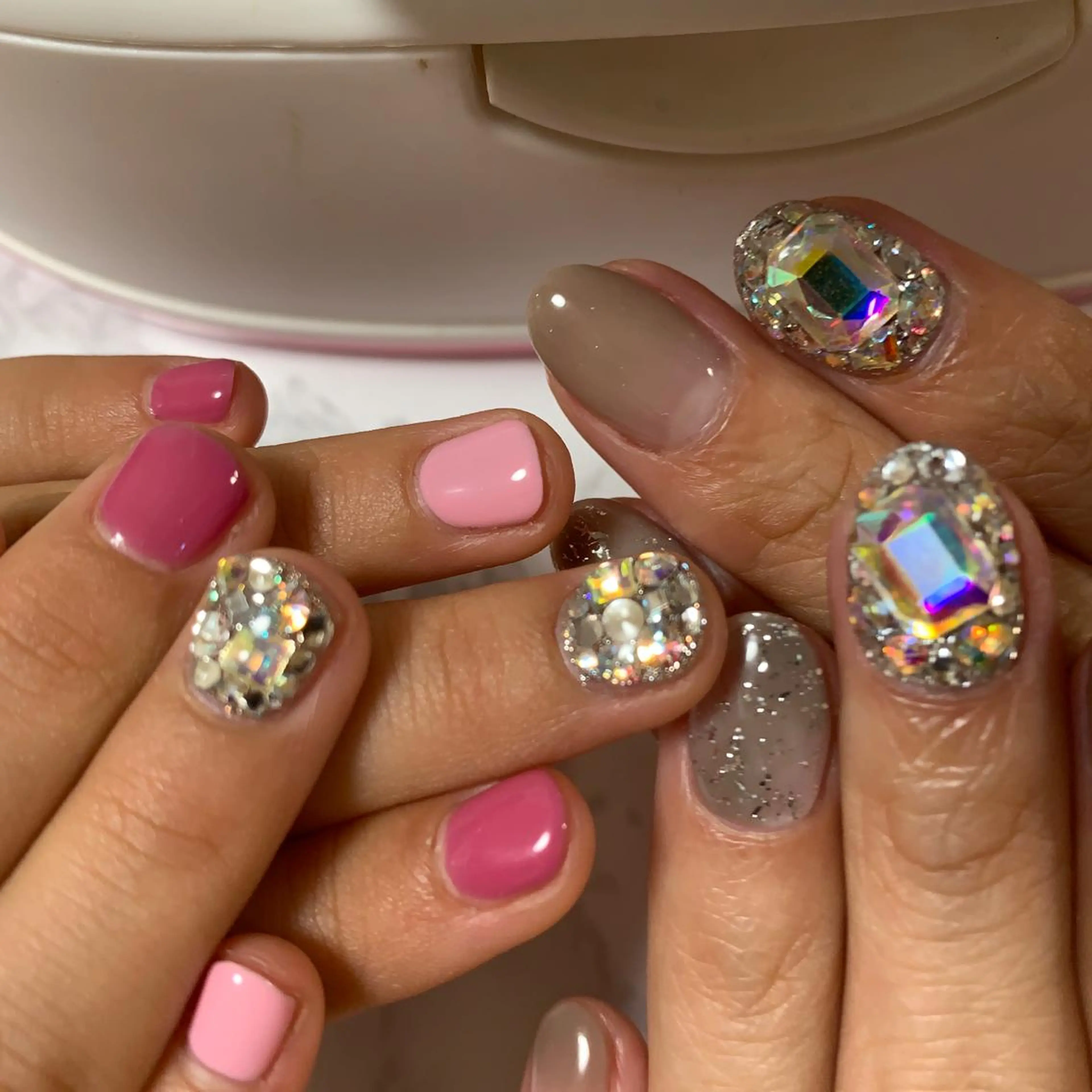 ミディアム ネイル Greace la vie所属・Greace  la vieのネイルデザイン