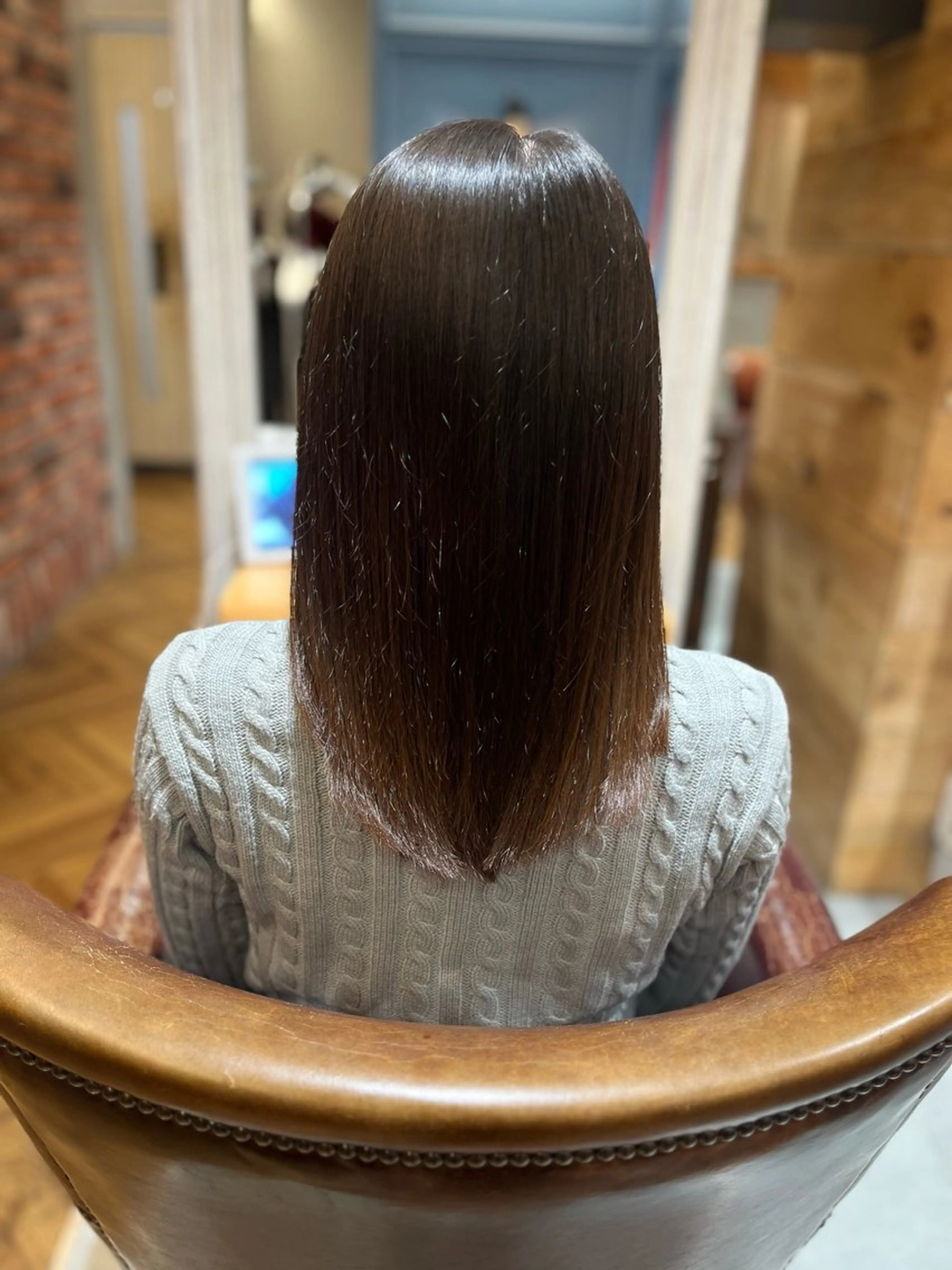 ロング Lattente所属・菊地 真優のヘアスタイル