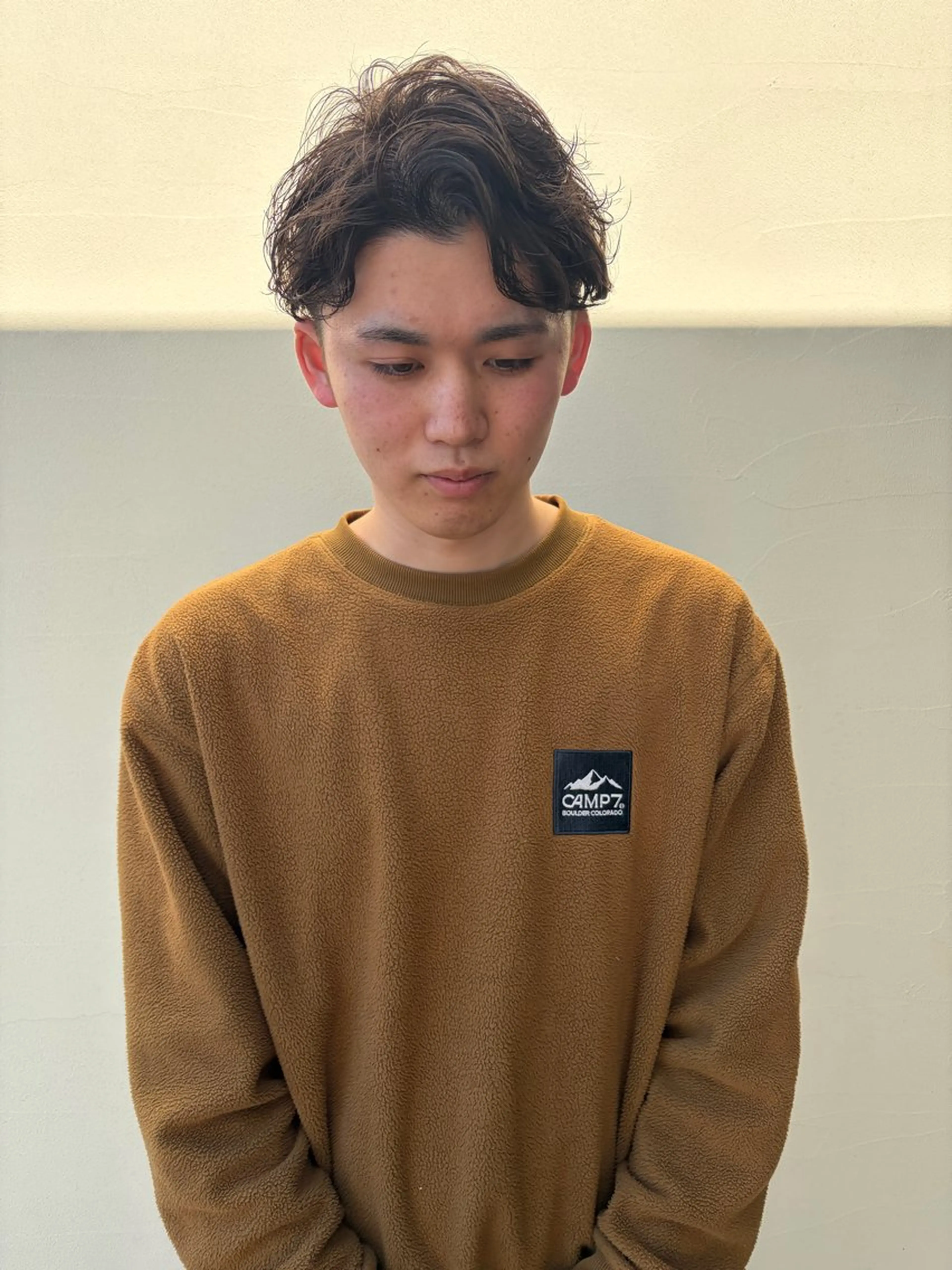 メンズ カット パーマ 松本 茜のヘアスタイル