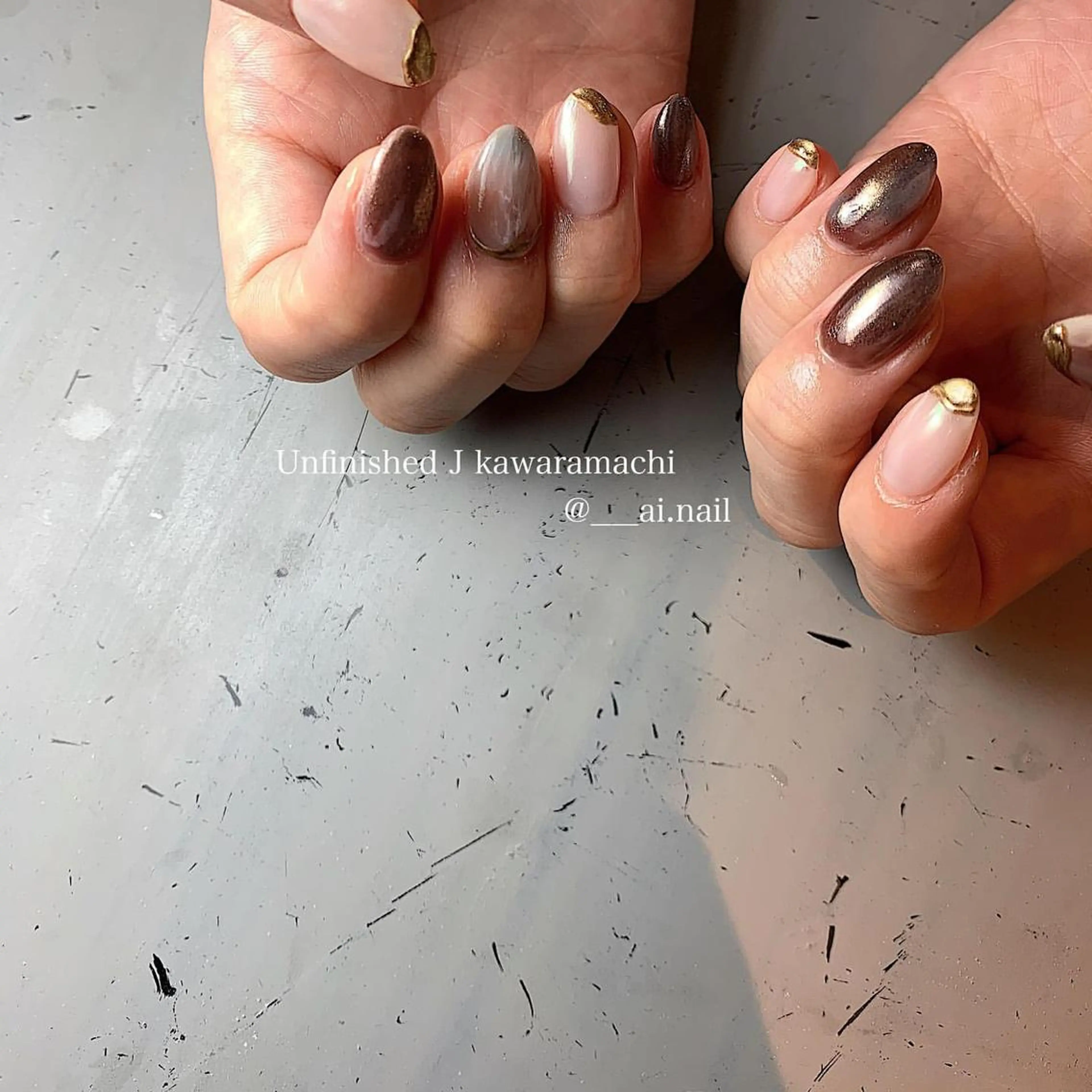 ネイル 🍃伏見 / soL nail / aiのネイルデザイン