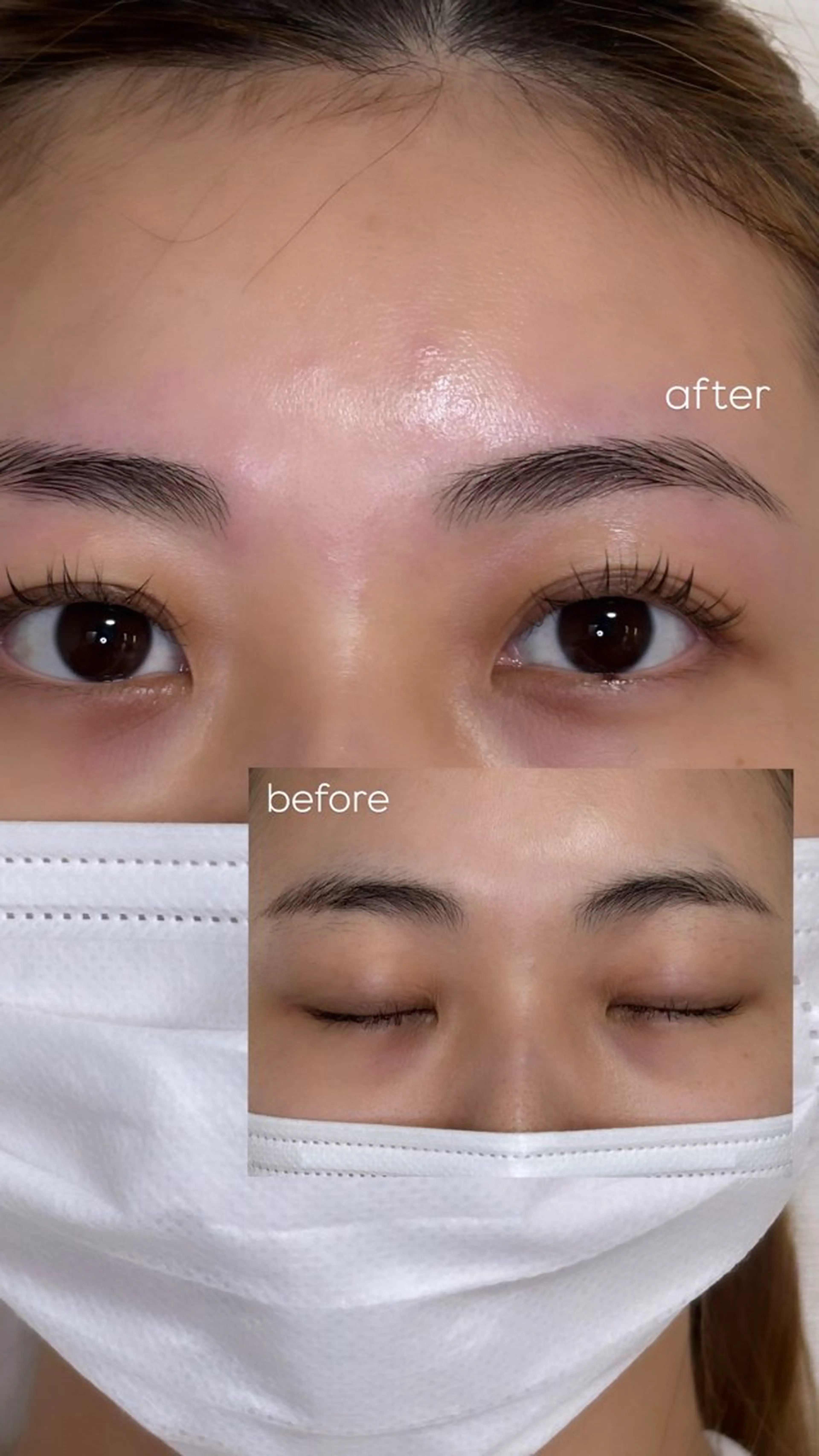 【ladies】眉wax + 間引きの写真