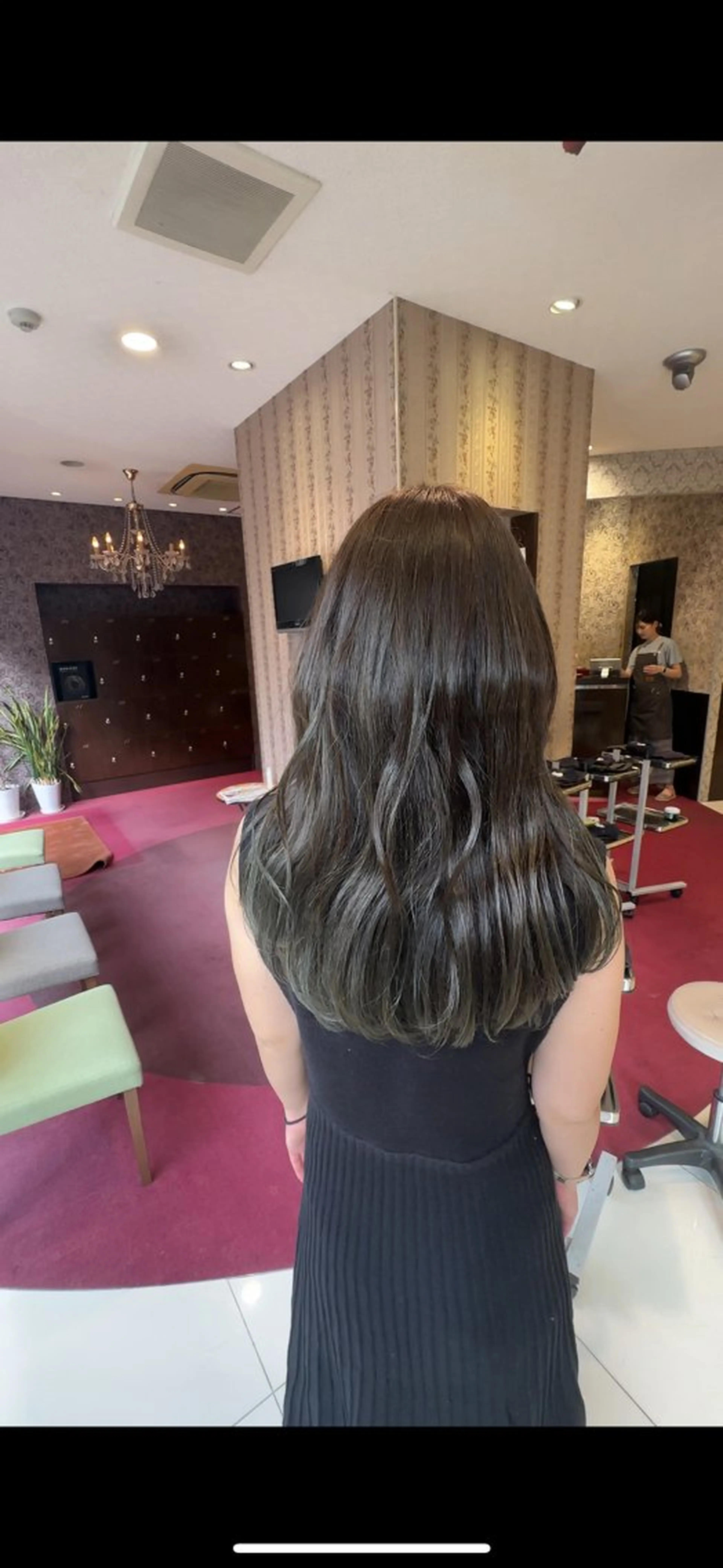 カラー オリーブカラー 益野 凌のヘアスタイル