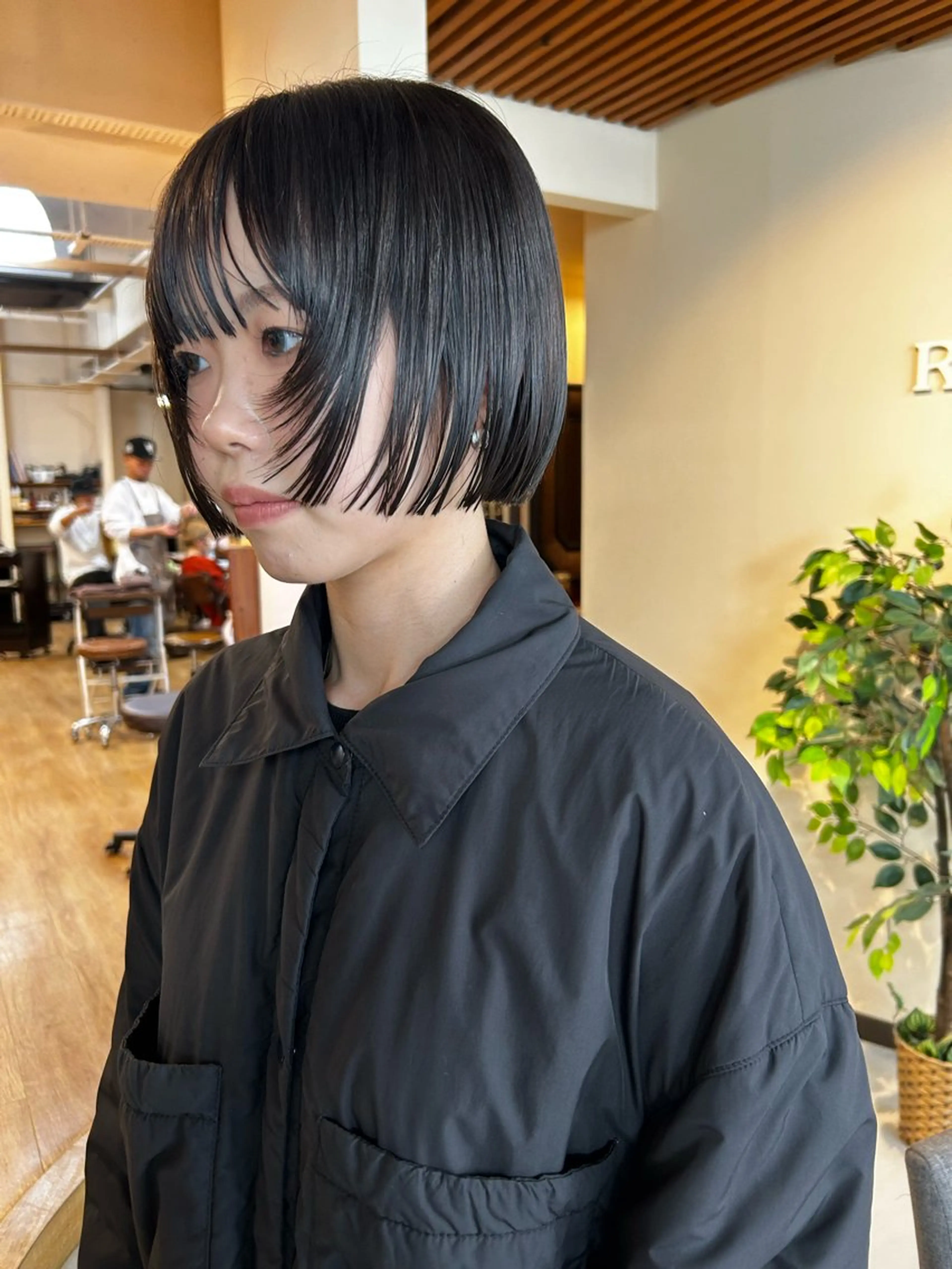 ショート カット ヘアカラー トリートメント 透明感/レイヤー/ 武士るな🌿‬のヘアスタイル