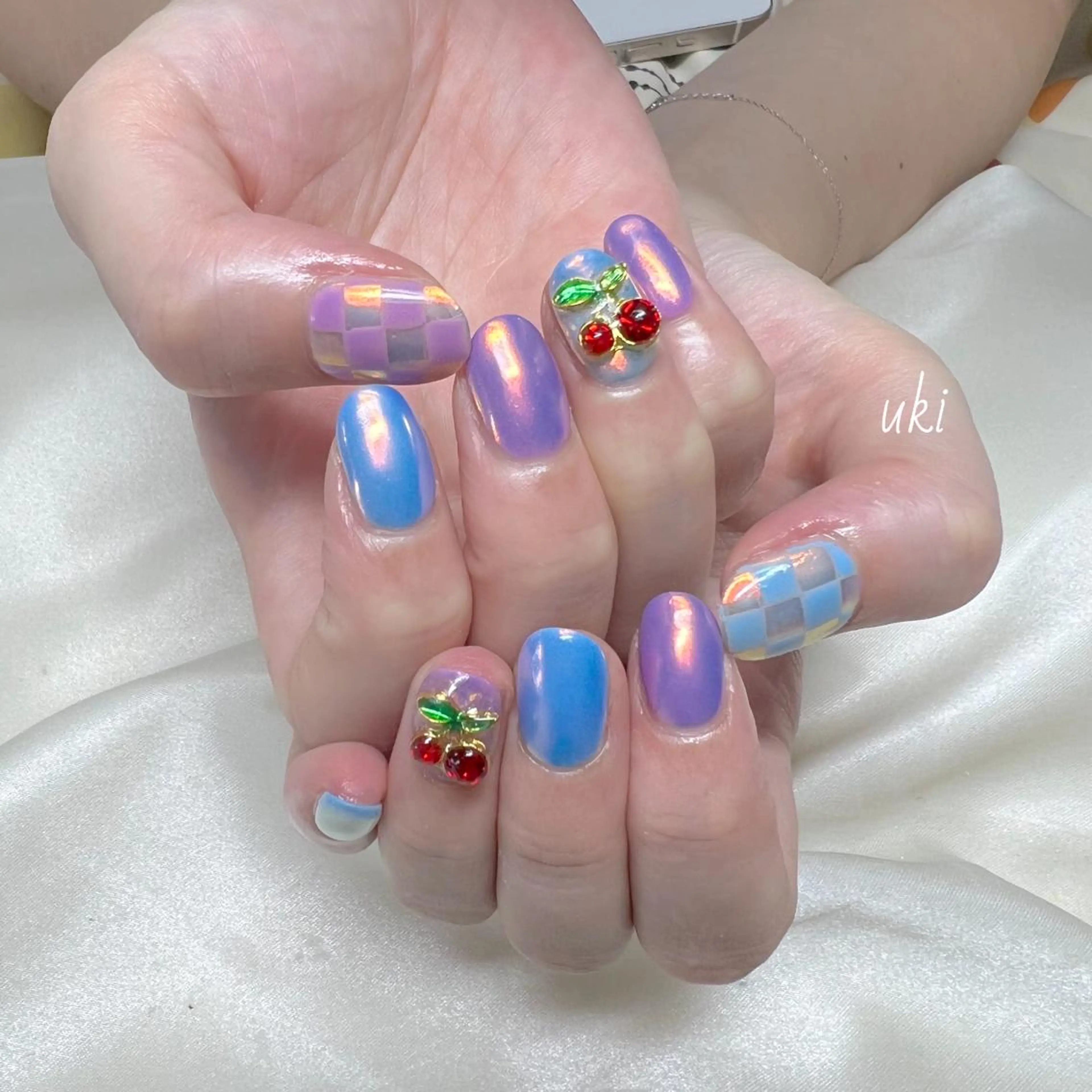 ネイル ミラーネイル ハンドネイル Ameri nail /UKIのネイルデザイン