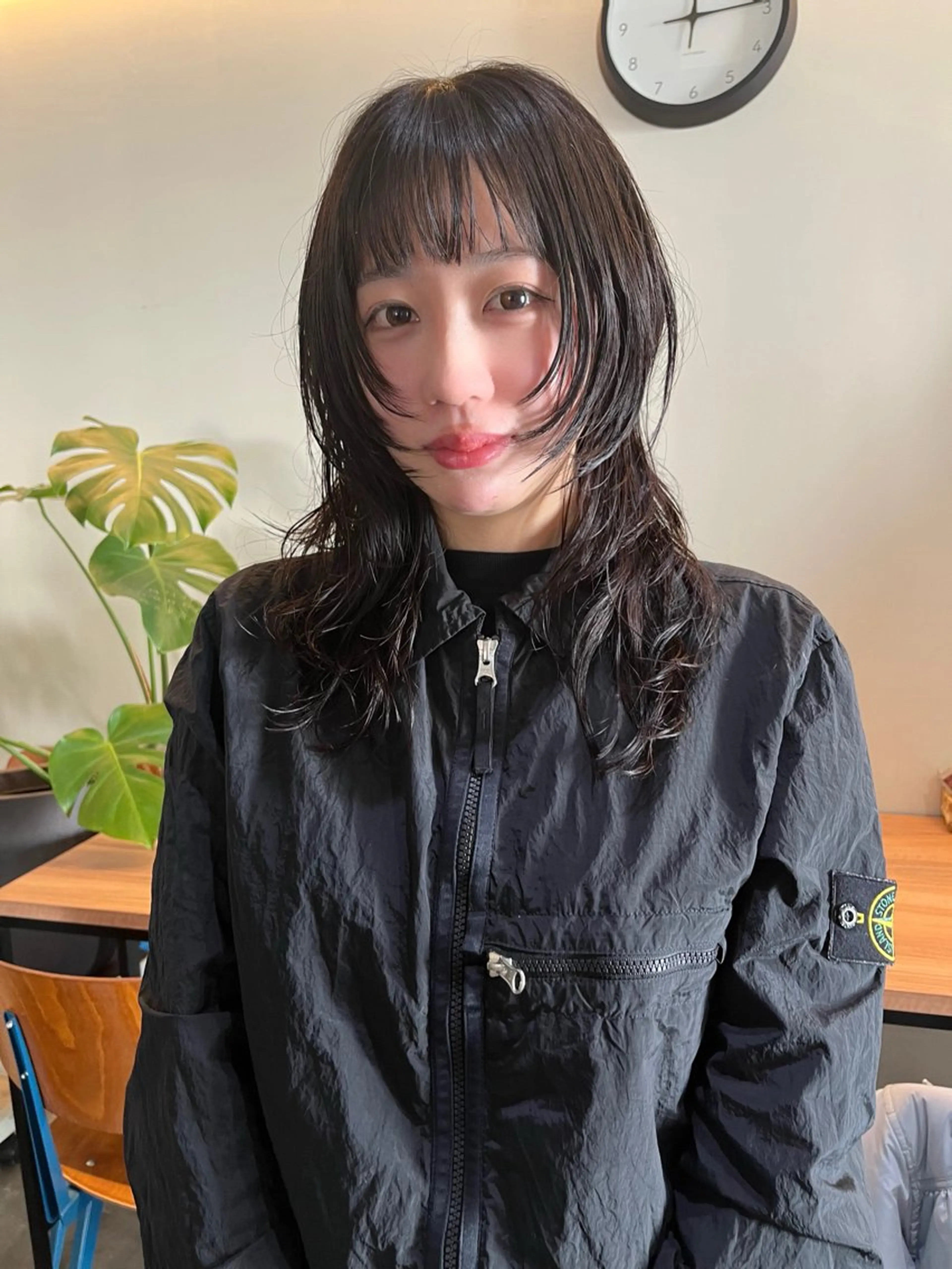 ロング カット レイヤーカット\ウル フ　chinatsuのヘアスタイル