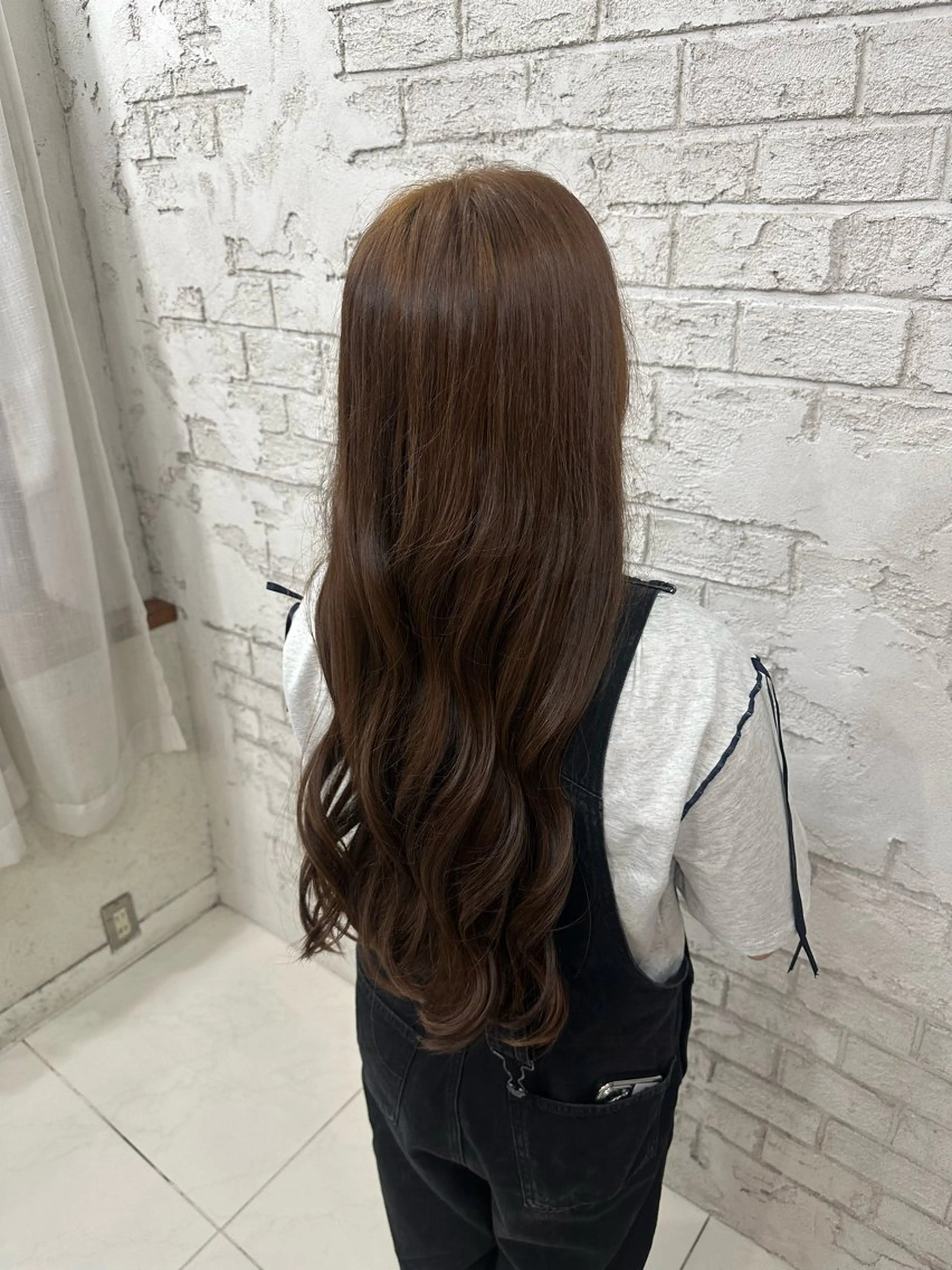 ロング カラー ロングカットモデル 募集中🤍REI🤍のヘアスタイル
