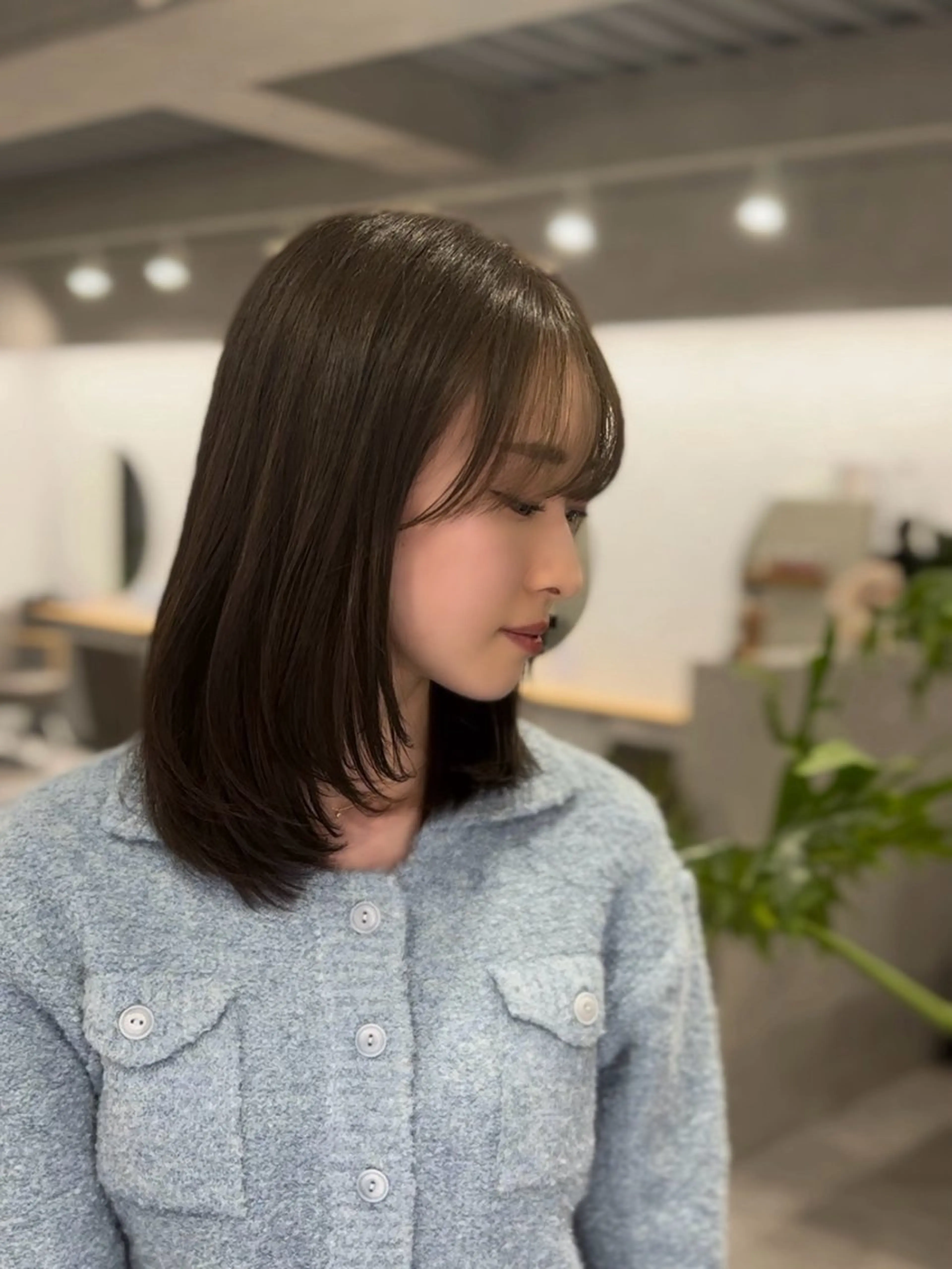 ミディアム カラー Libelle hair salonのヘアスタイル