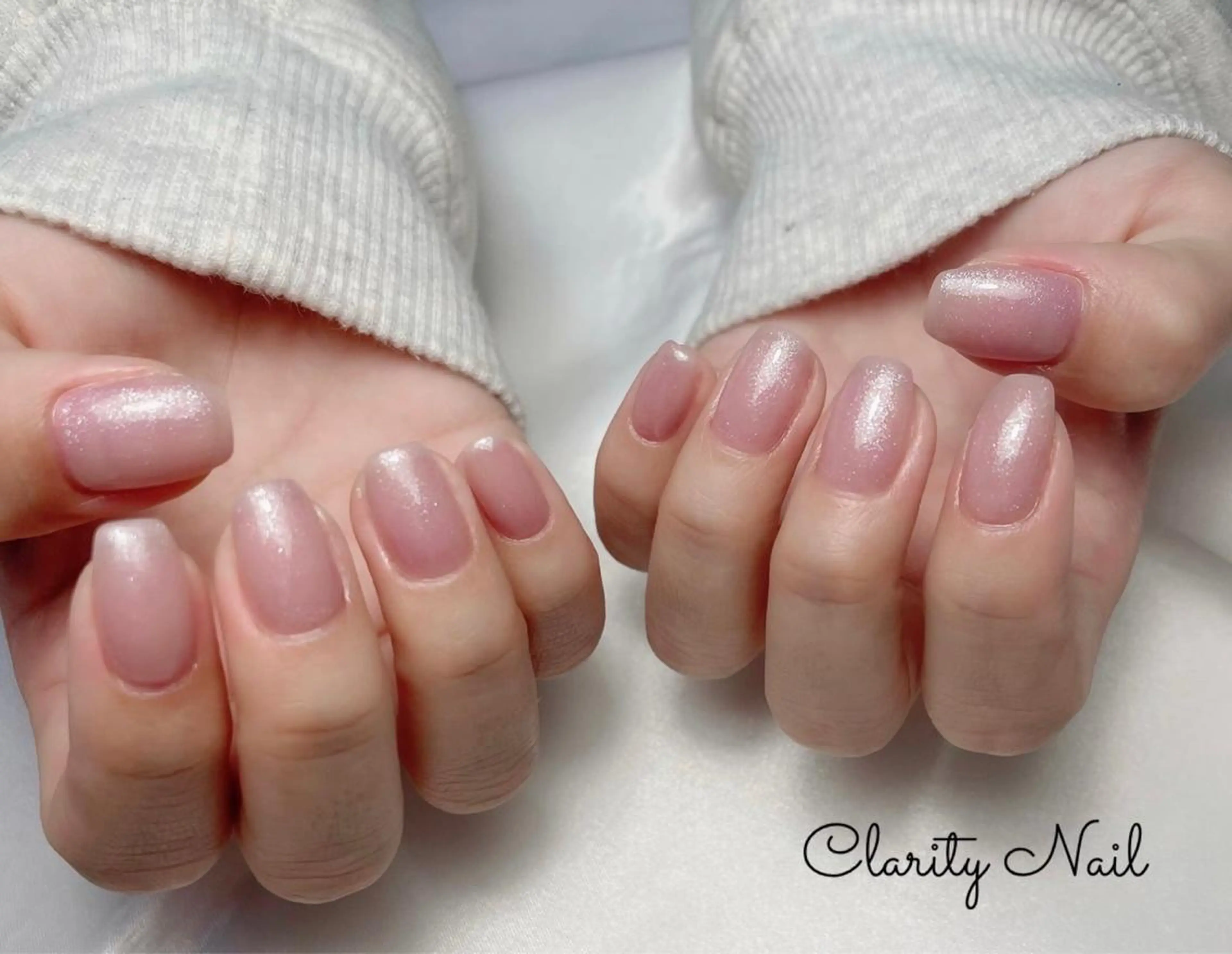 ネイル ワンカラーネイル ハンドネイル Clarity Nailのネイルデザイン