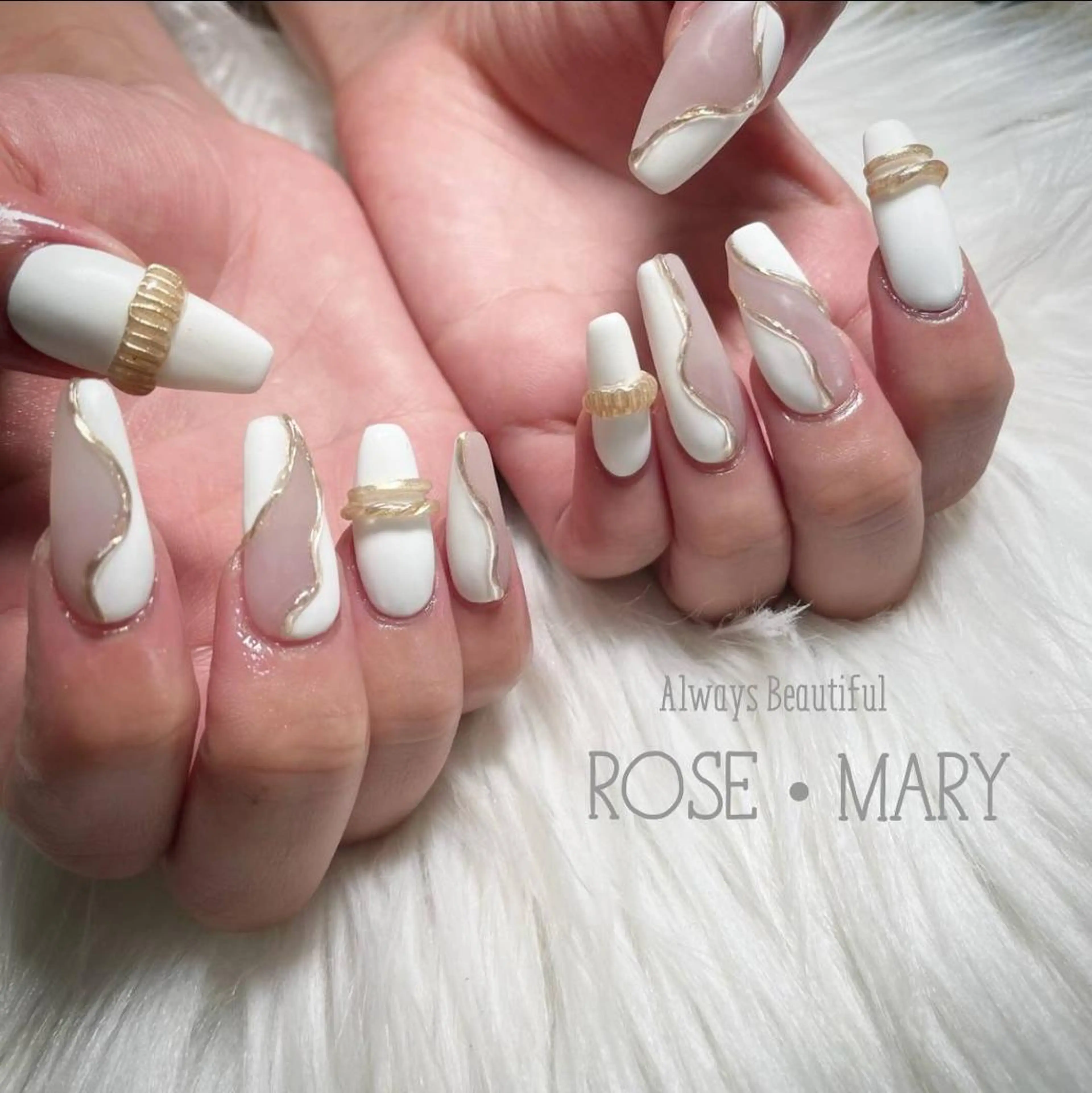 ネイル ハンドネイル ROSE・MARY 木村のネイルデザイン