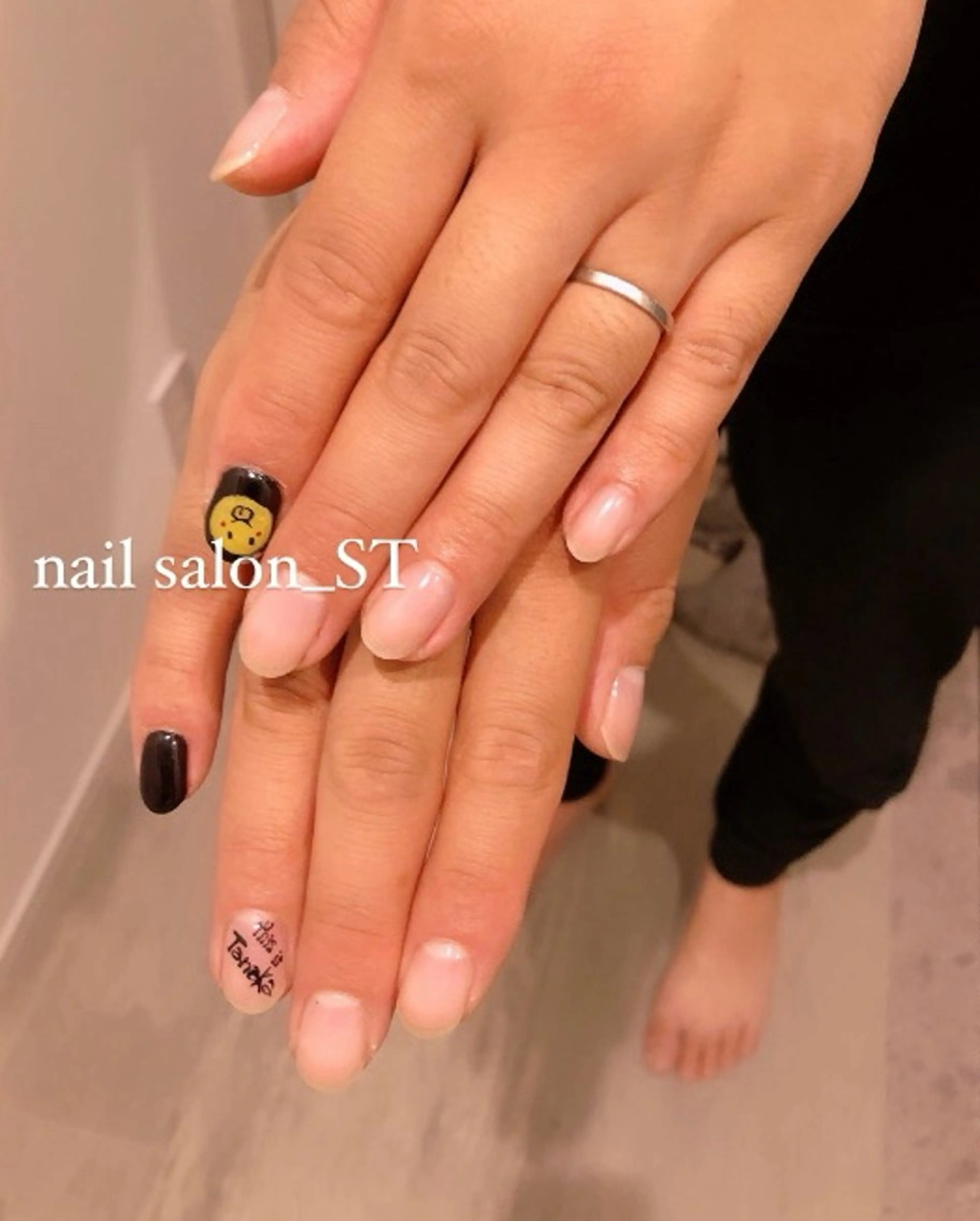 クリアネイルの写真