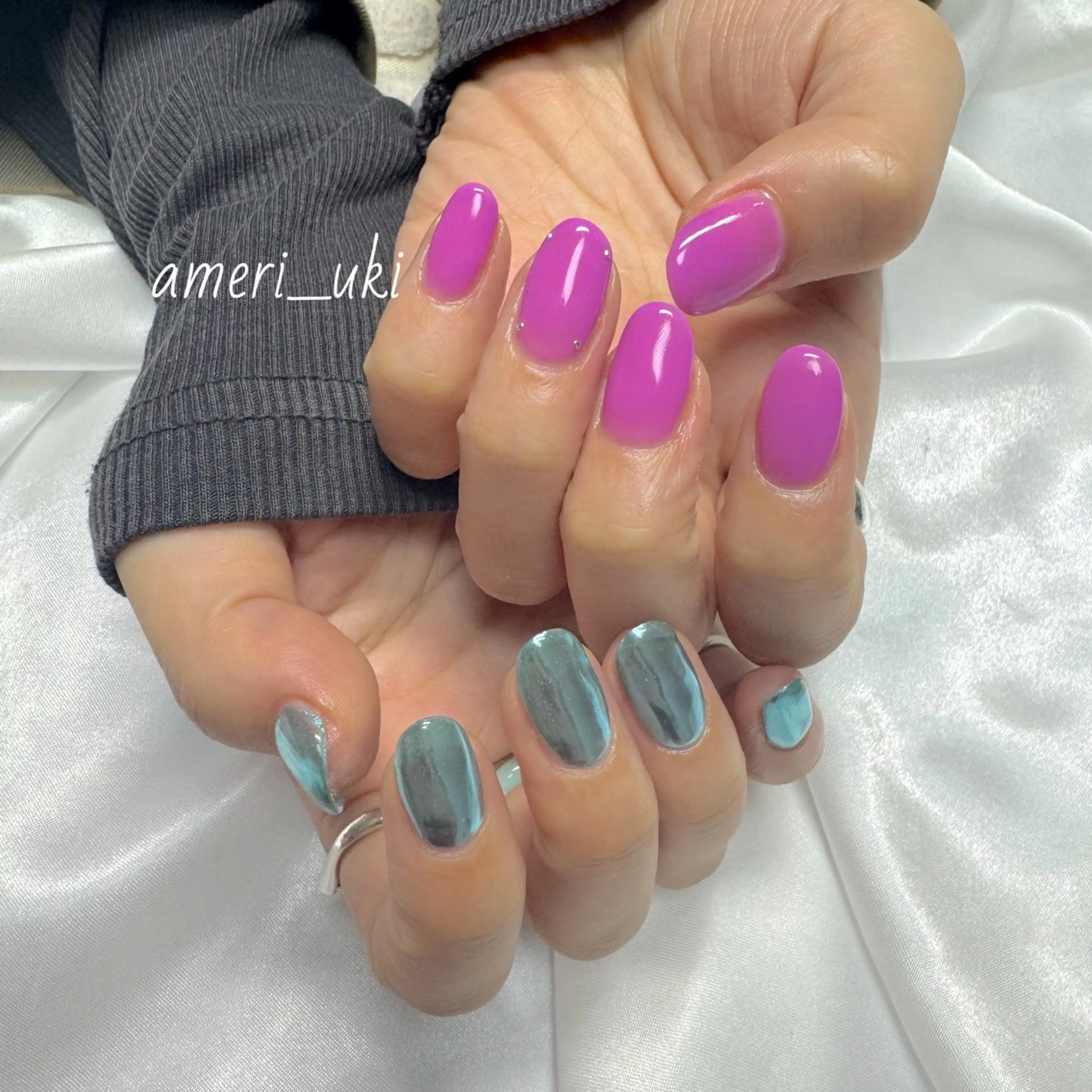 ネイル ハンドネイル Ameri nail /UKIのネイルデザイン