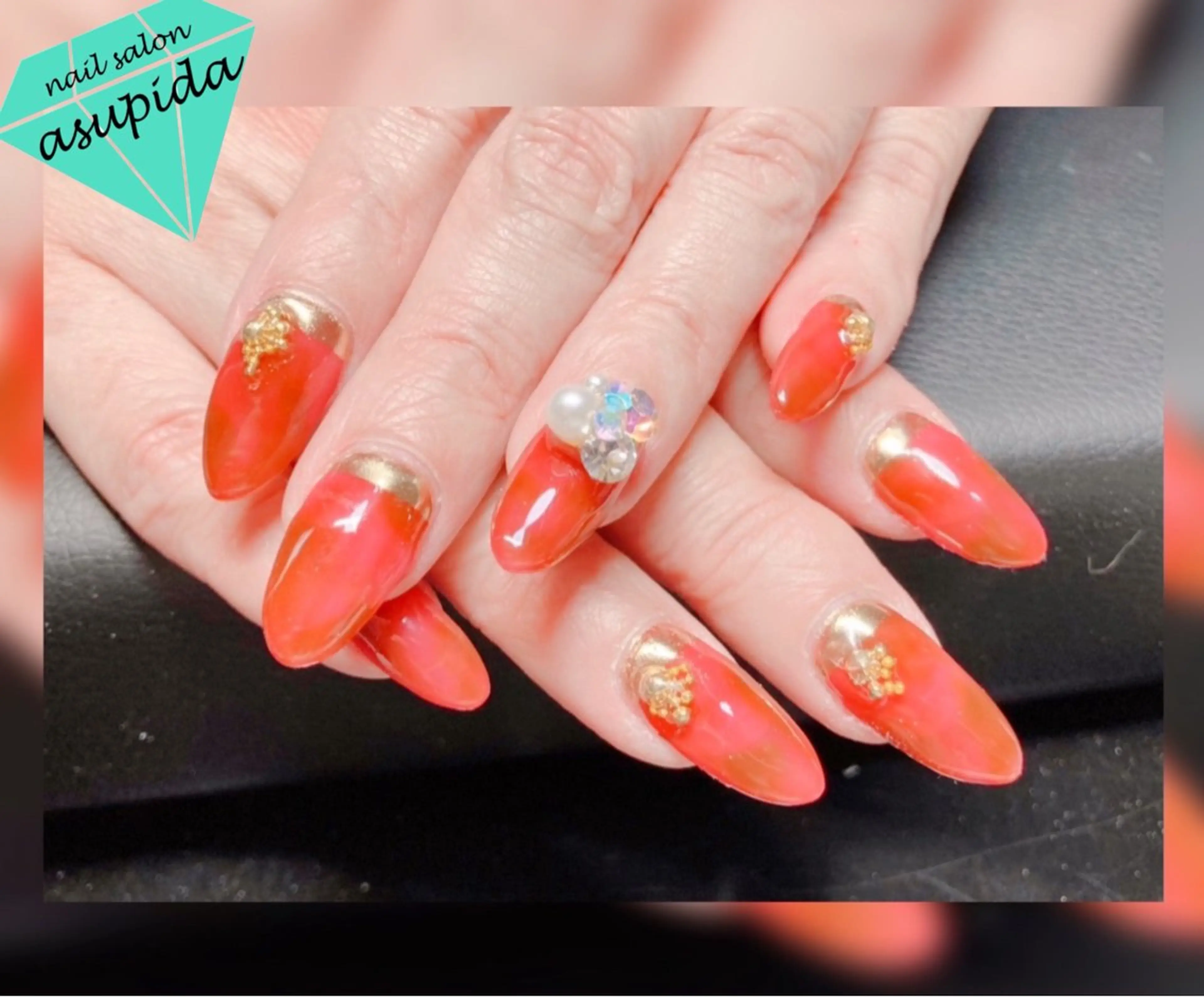 ネイル ハンドネイル nailsalon asupida所属・nail salon asupidaのネイルデザイン