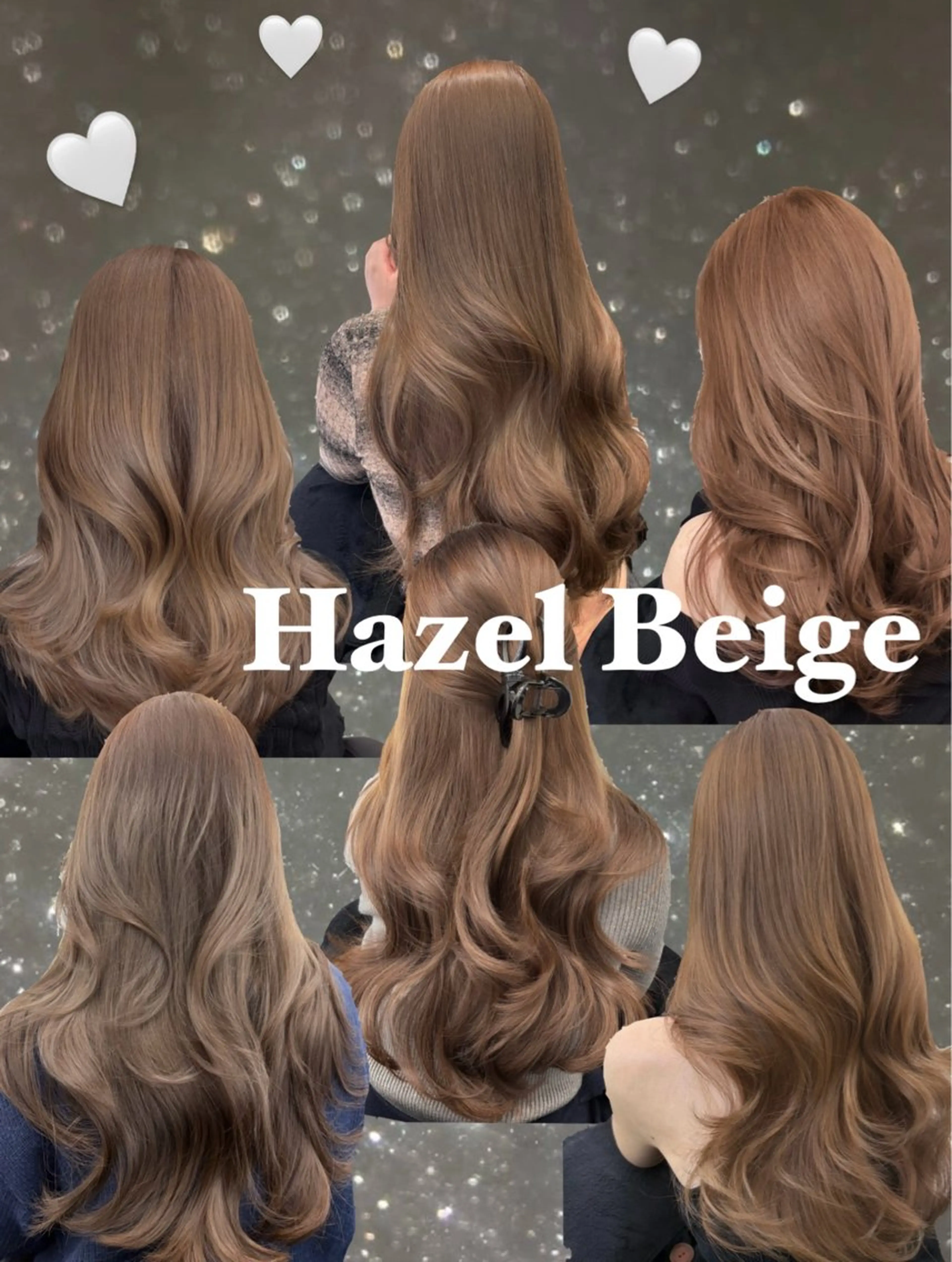 ロング カラー ヘアカラー Ardore 韓国風カラー大阪のヘアスタイル