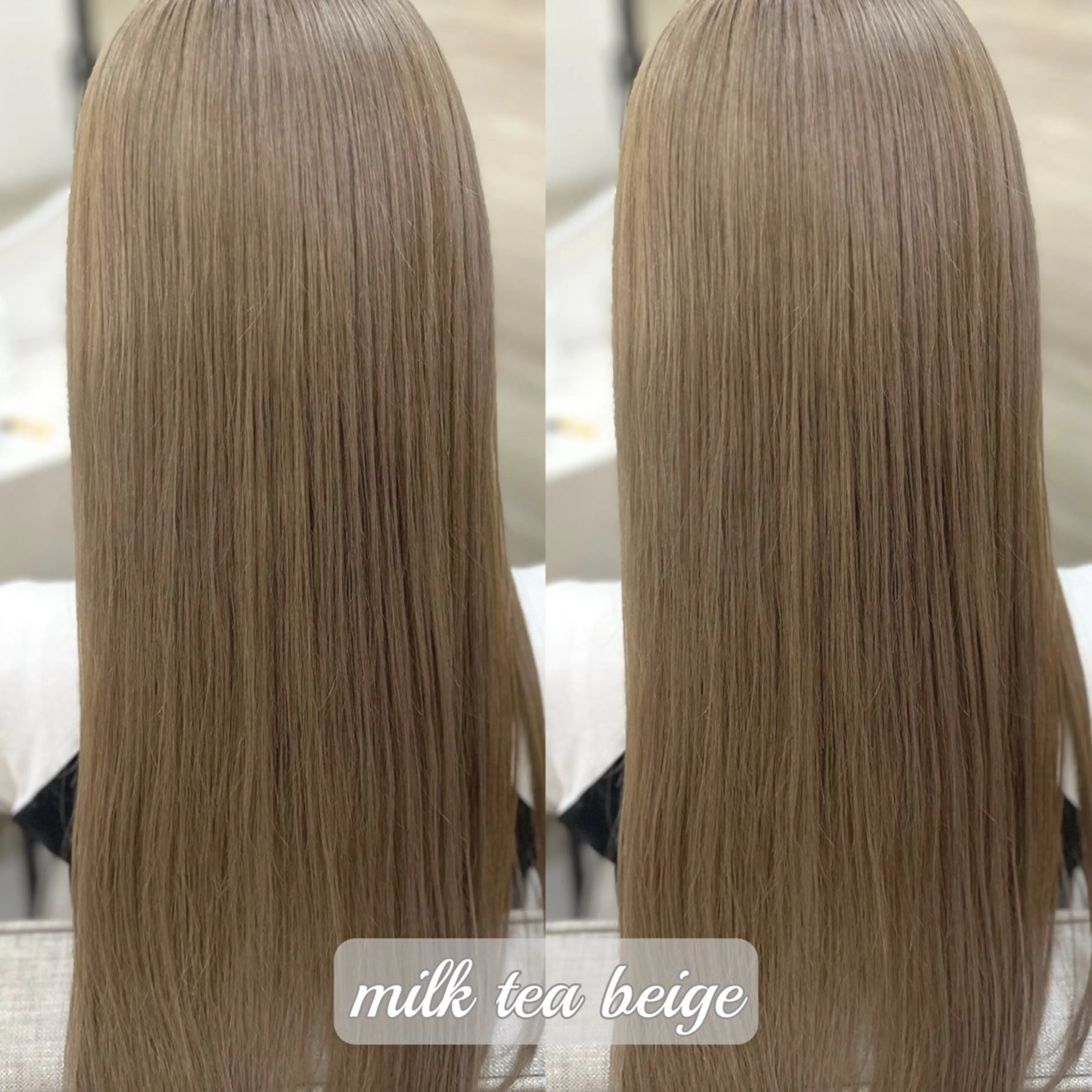 ロング ヘアカラー トリートメント lovis🧸ゆうあ 🧸/透明感カラーのヘアスタイル