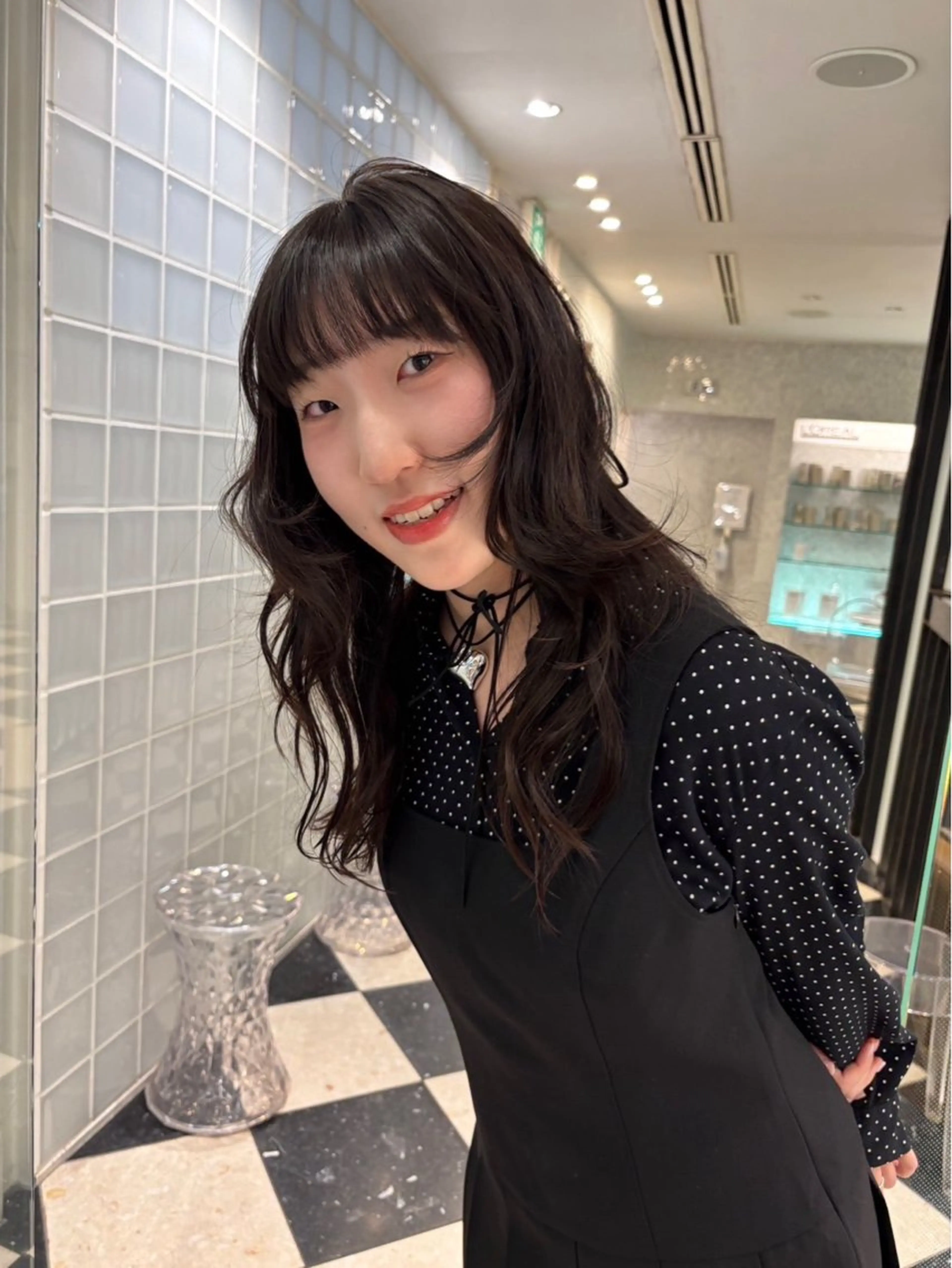 ロング ハッシュカット カット トリートメント レイヤーカット /ボブ/azusaのヘアスタイル