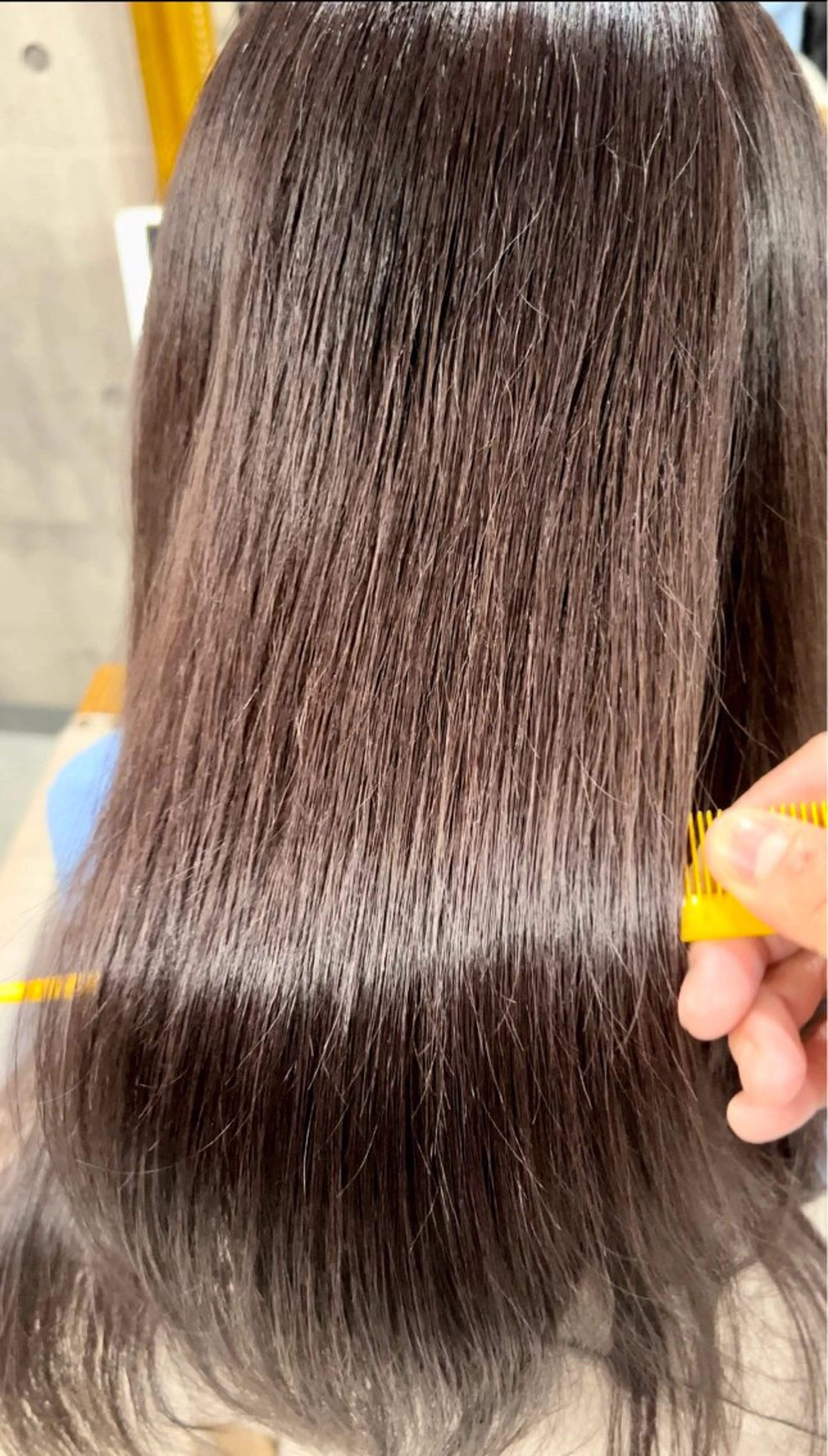 ロング 髪質改善 カット ヘアカラー トリートメント レイヤー/韓国 ハイトーン興津史弥のヘアスタイル