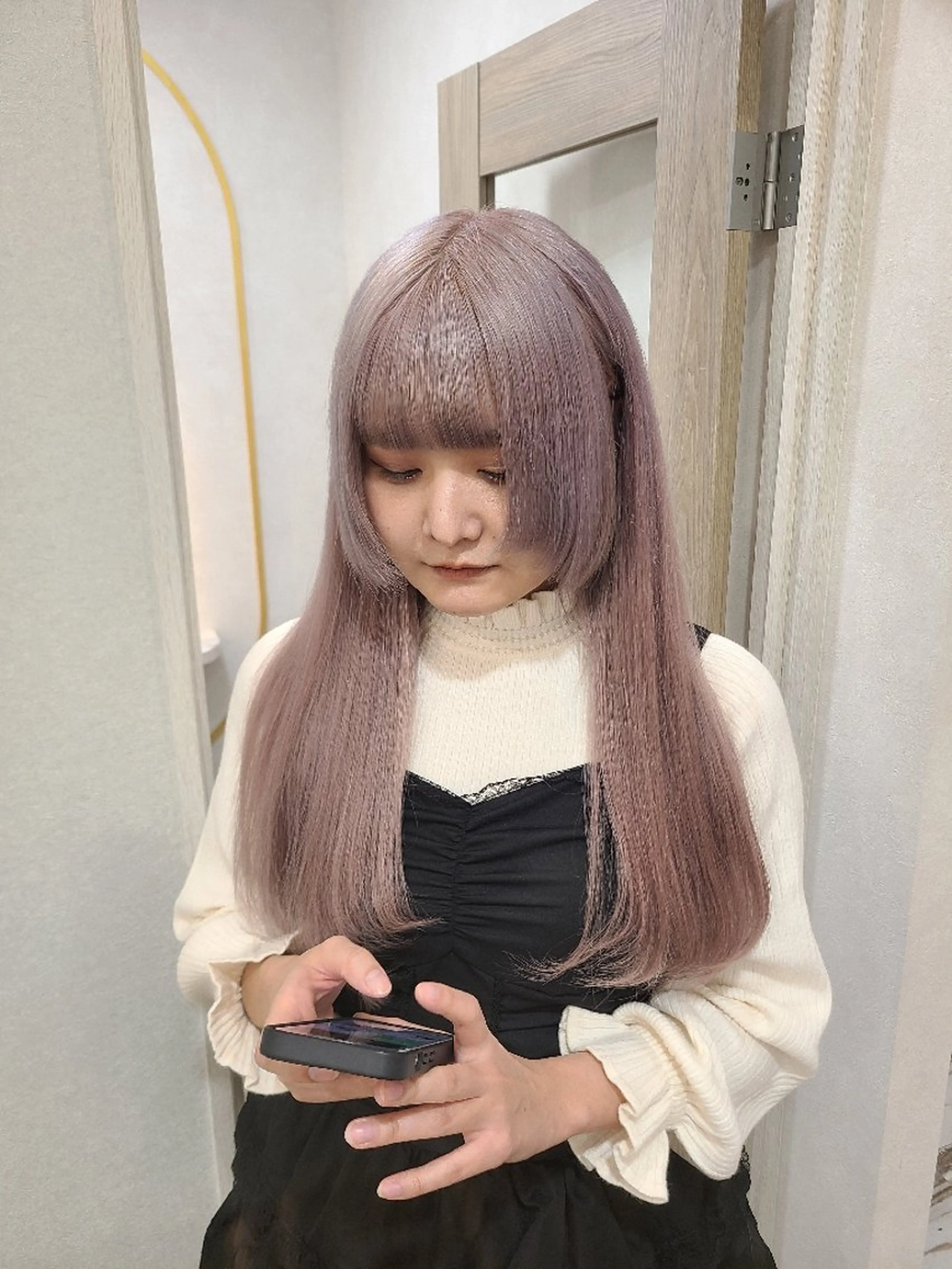 カラー+高濃度水素ULTOWA トリートメントの写真