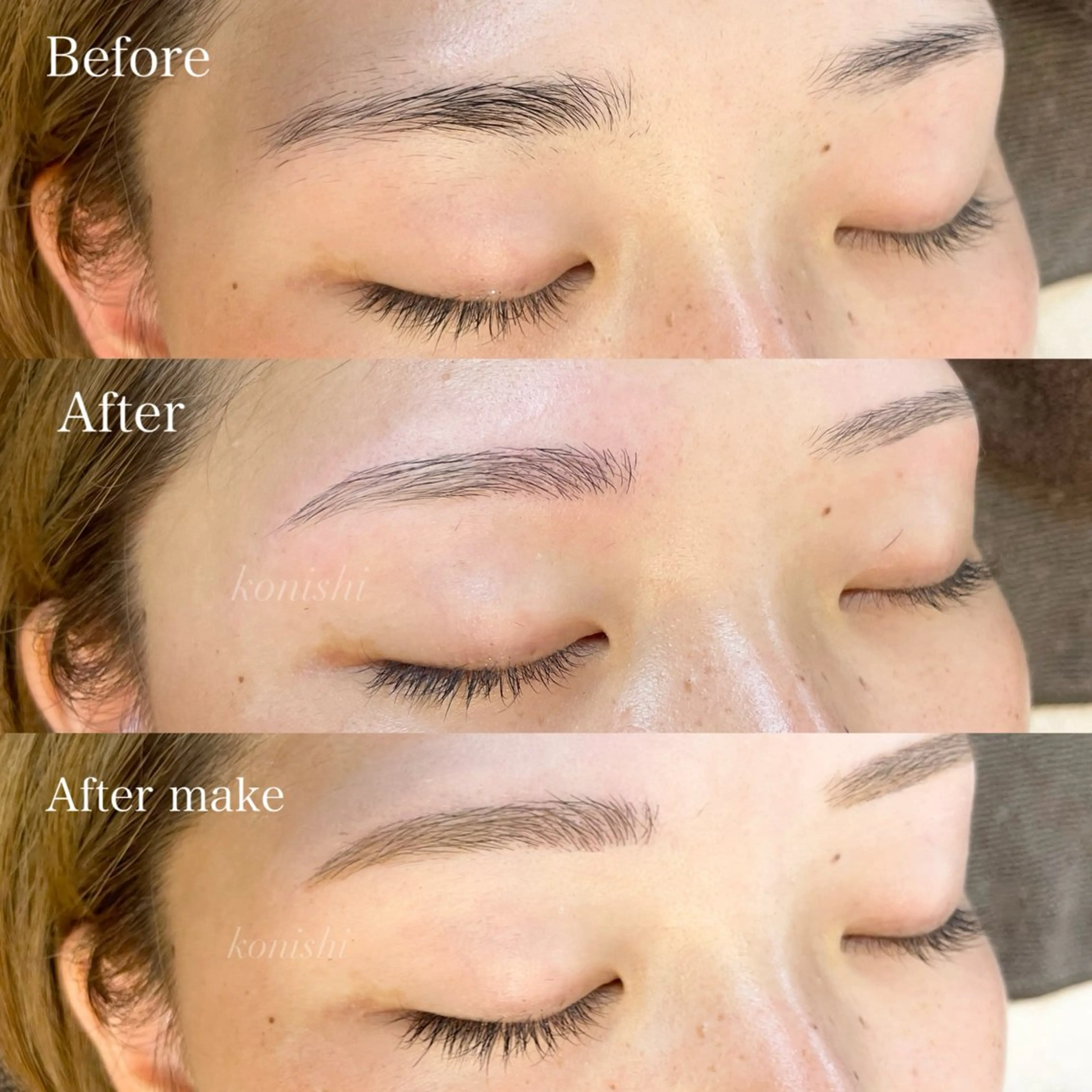 アイブロウ BELINDA 小西のマツエク・マツパデザイン