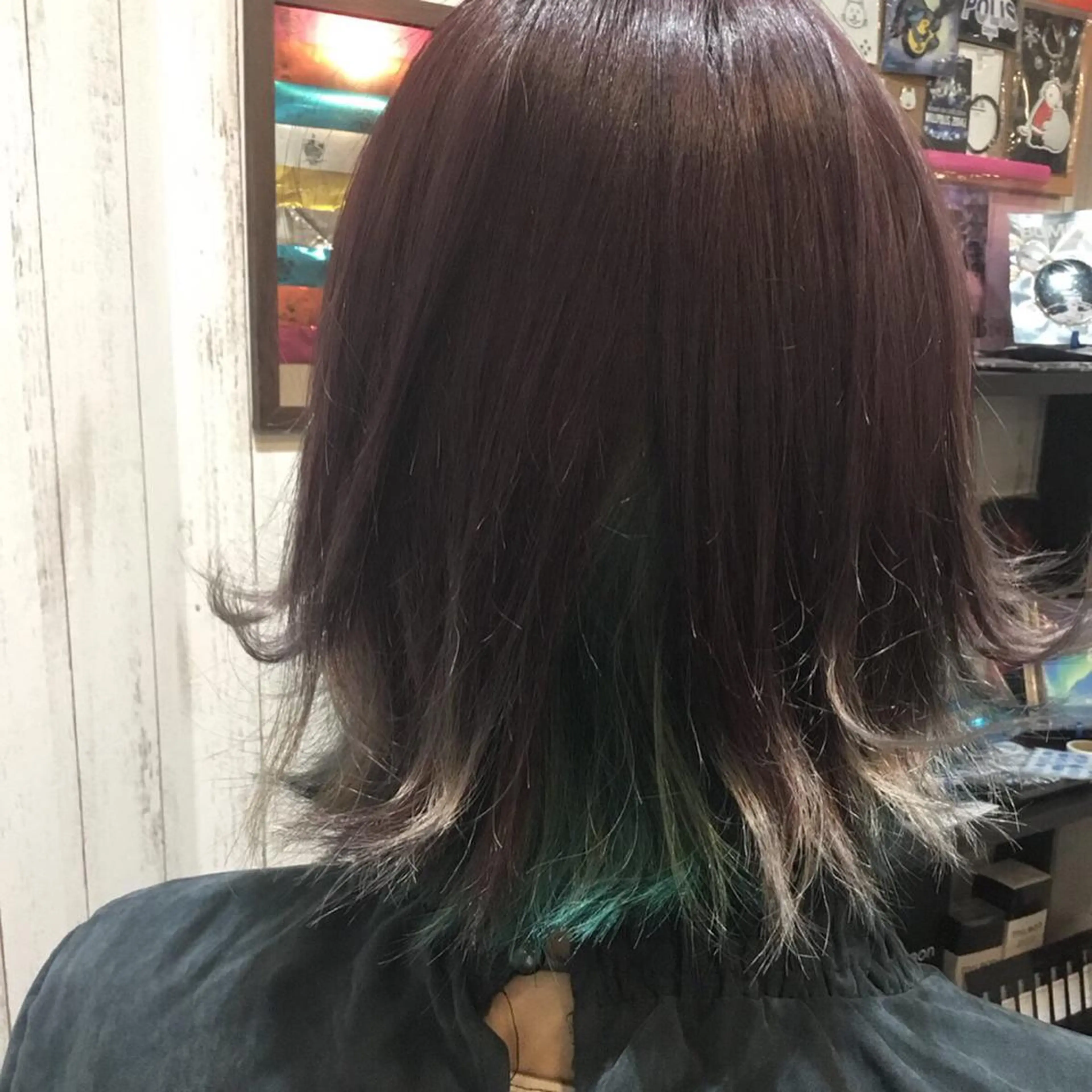 ミディアム カラー embrace エンブレイスのヘアスタイル