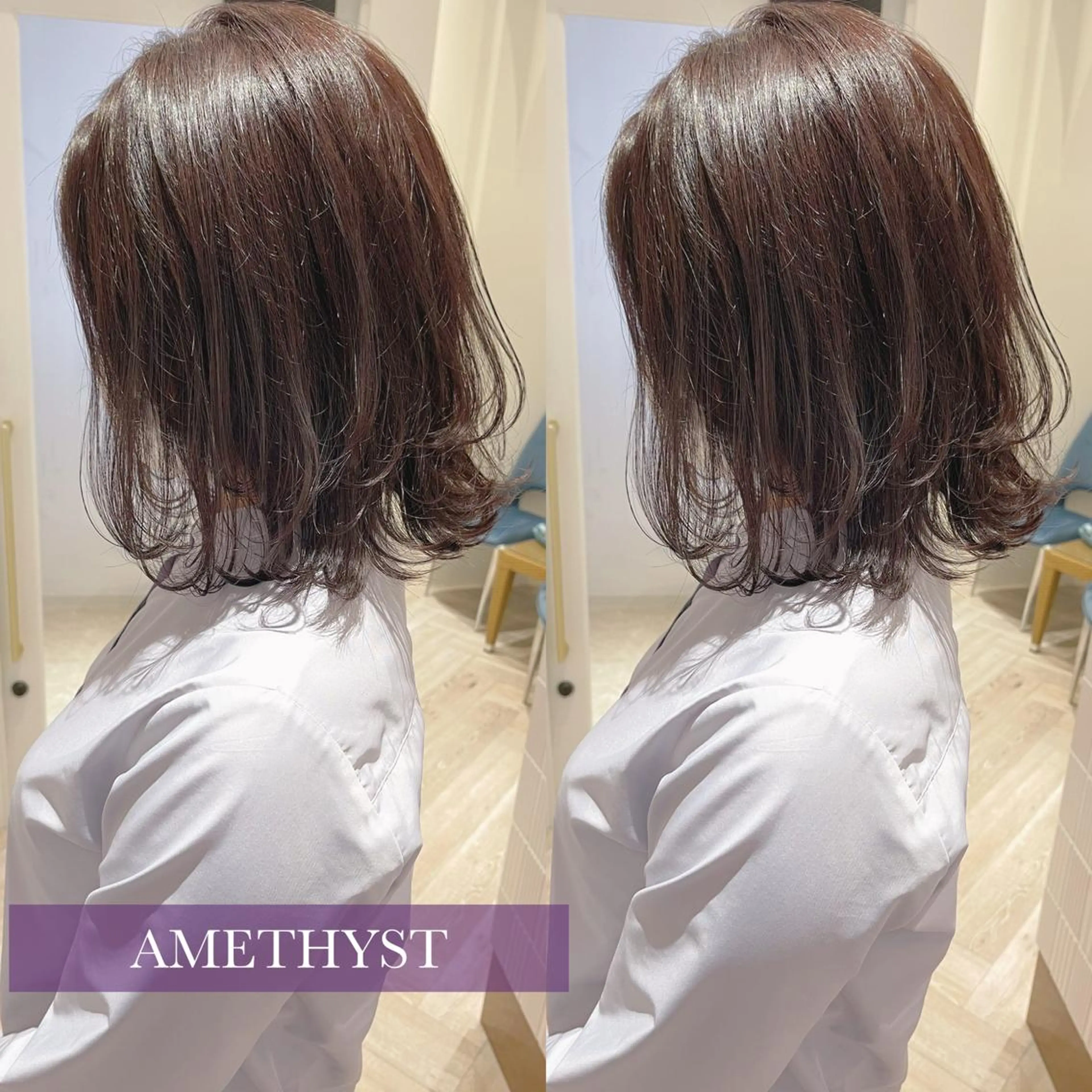 ミディアム カラー youres  hair所属・佐々木 裕一のヘアスタイル