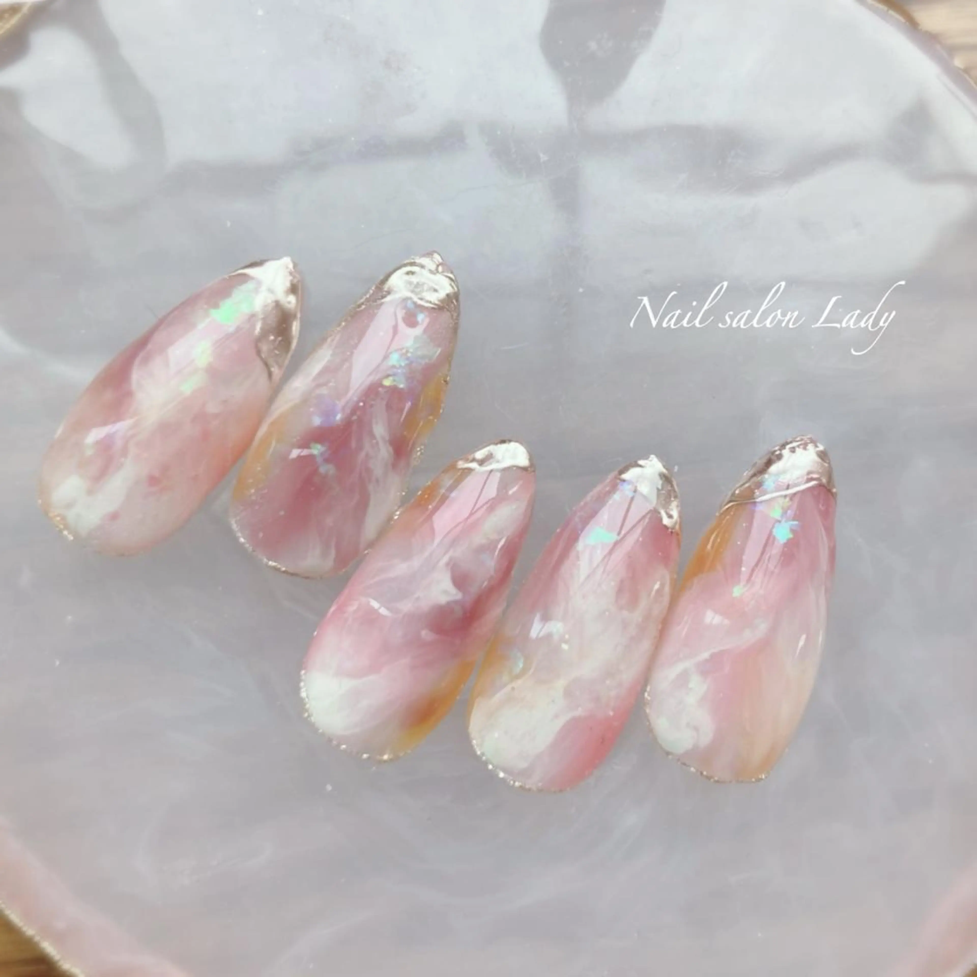 ネイル ニュアンスネイル ハンドネイル Nail salon Ladyのネイルデザイン