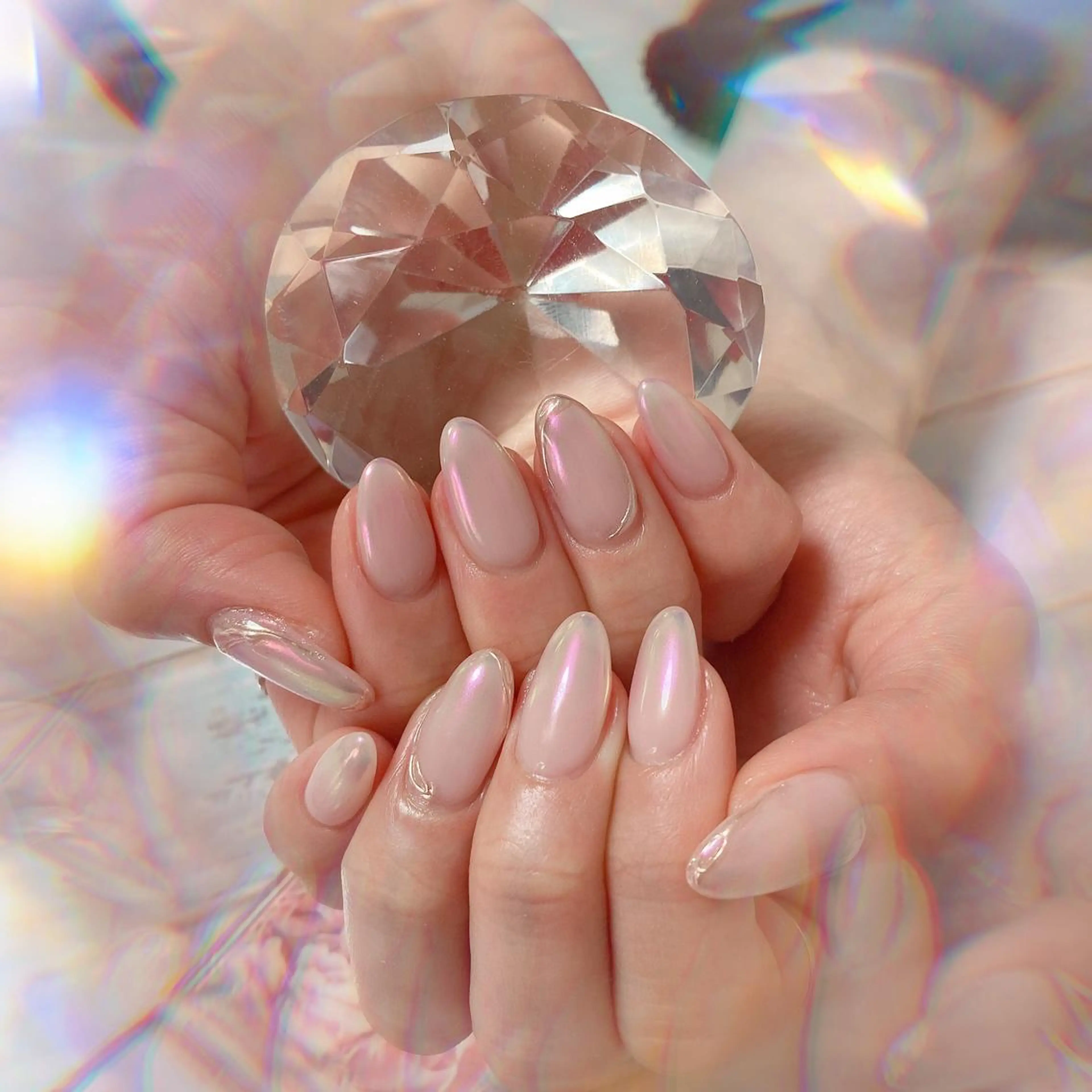 セミロング ネイル ハンドネイル ハンドケア 💎ビューティサロン 湘南　RIRAN💎のネイルデザイン