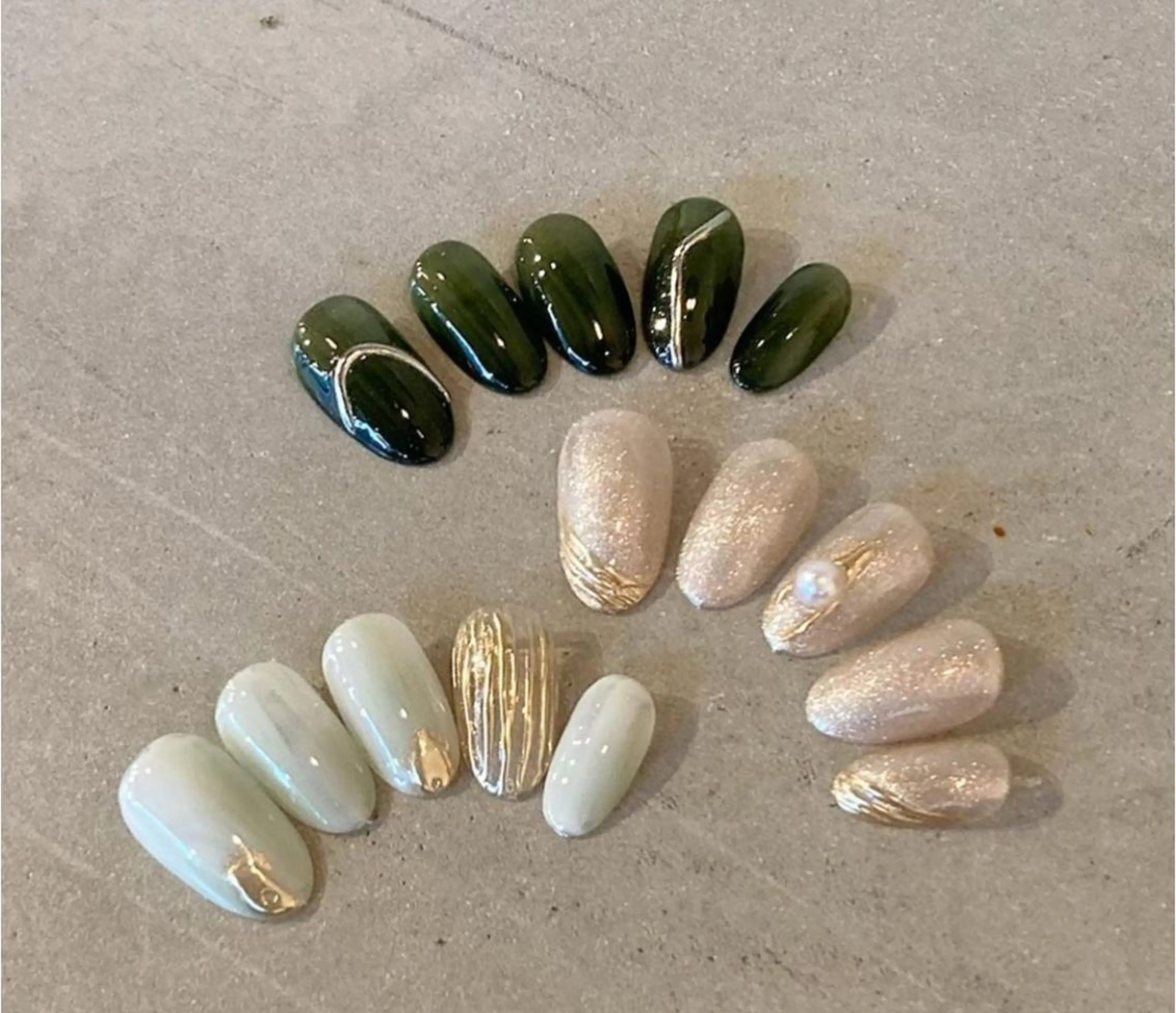 ネイル ジェルネイル ニュアンスネイル ハンドネイル Soeur ネイリストのネイルデザイン