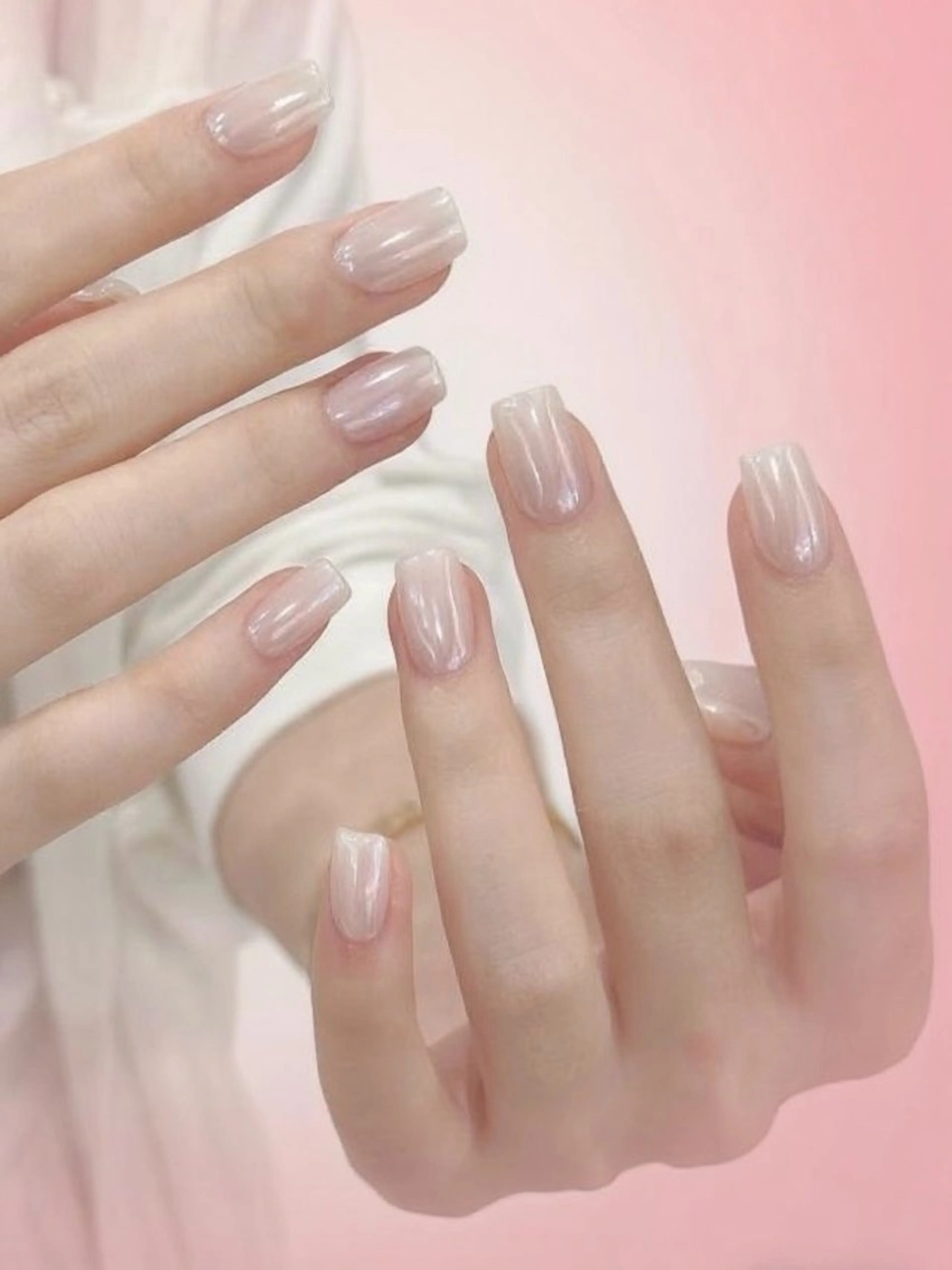 ネイル オーロラネイル ハンドネイル Emily Garden 六本木のネイルデザイン