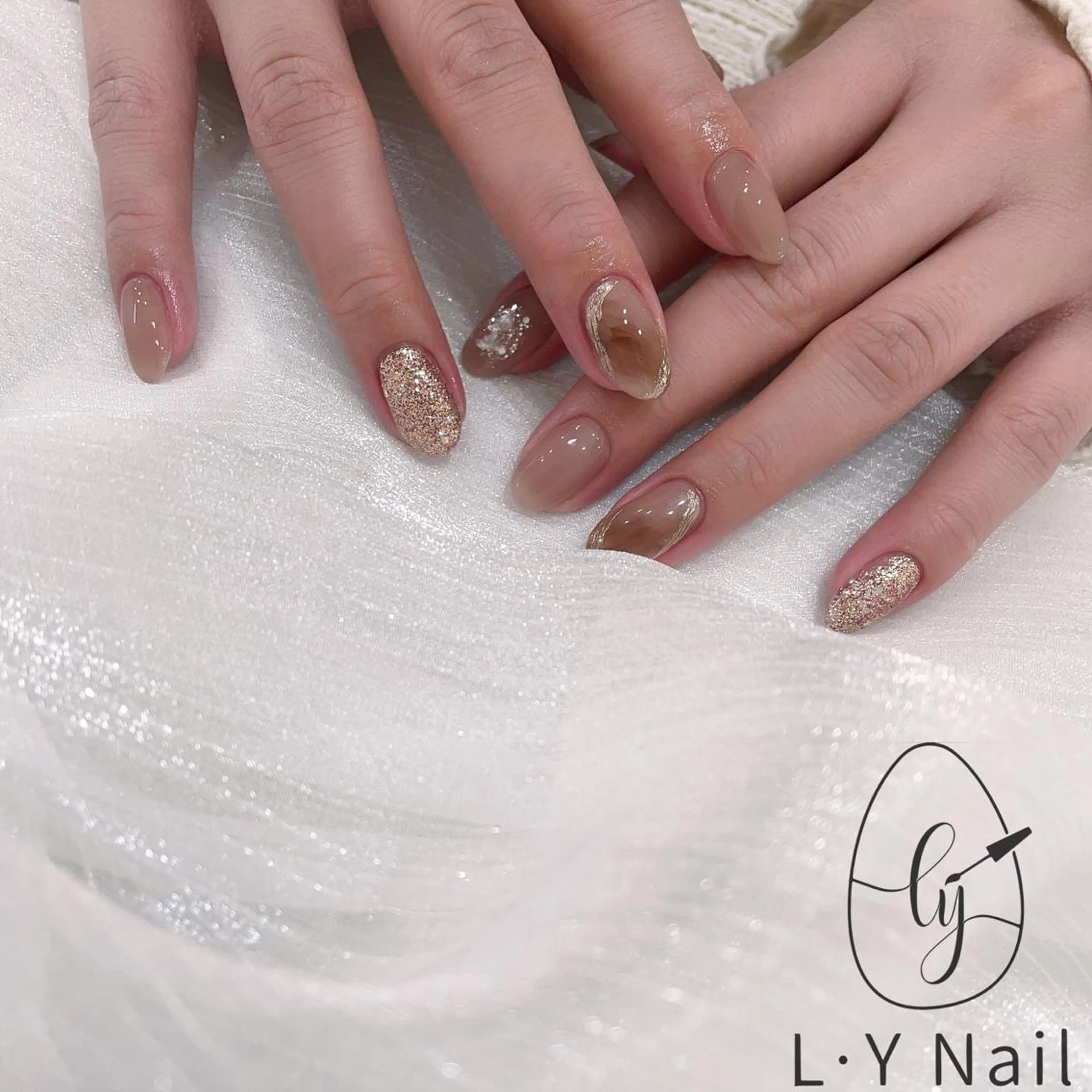 ネイル シンプルネイル Ly nail所属・ネイルサロン Lyのネイルデザイン