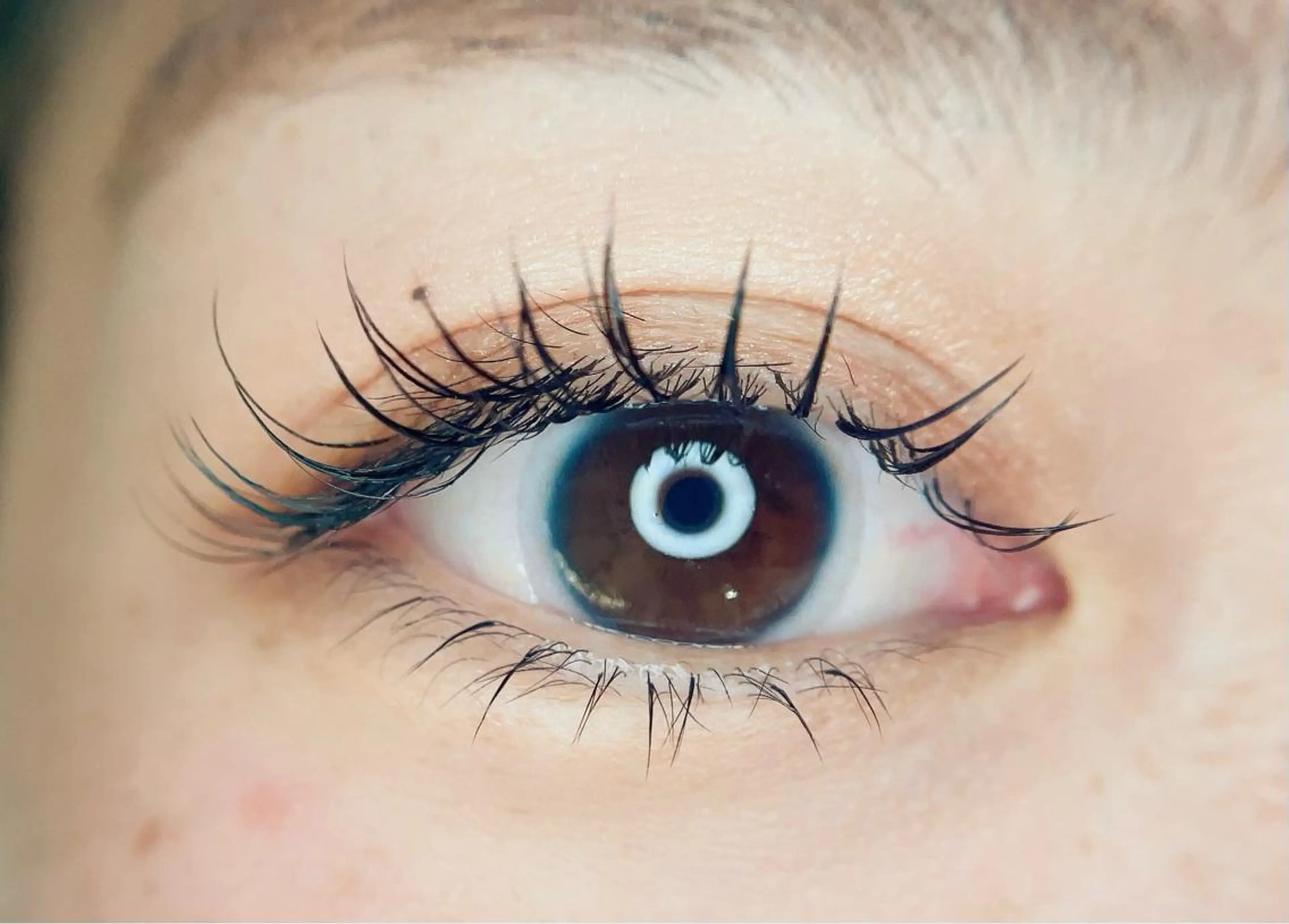 🔅高持続LEDエクステ🔅140本まで※カール・長さ・太さ・カラー選べます🉑エクステはフラットラッシュ使用の写真